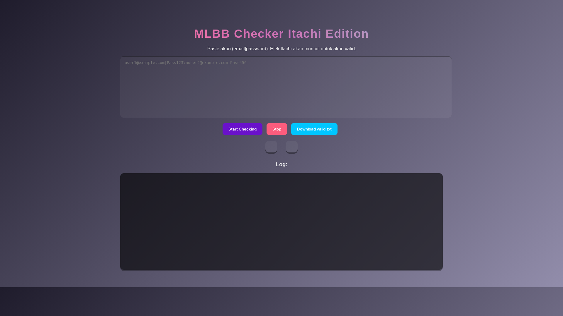 website screenshot of https://itachi-aev.pages.dev/