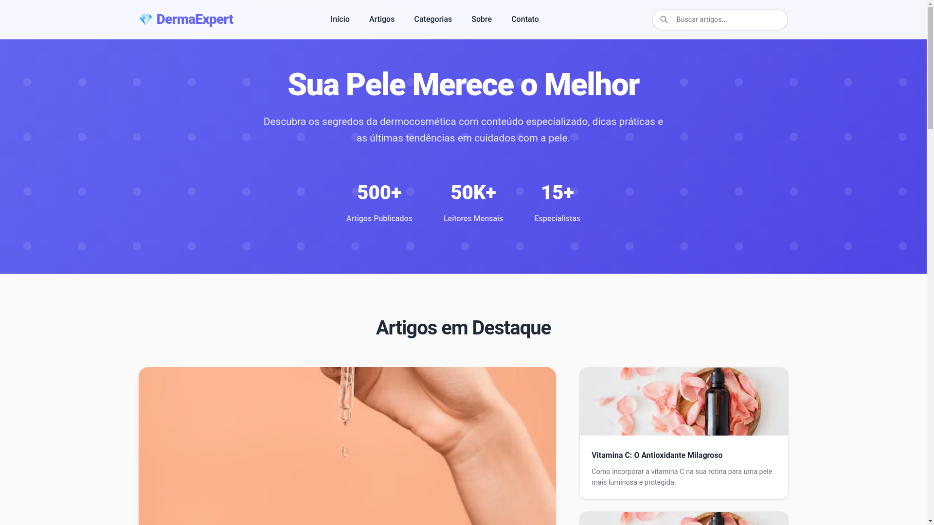 website screenshot of https://eucerinaca.beauty/