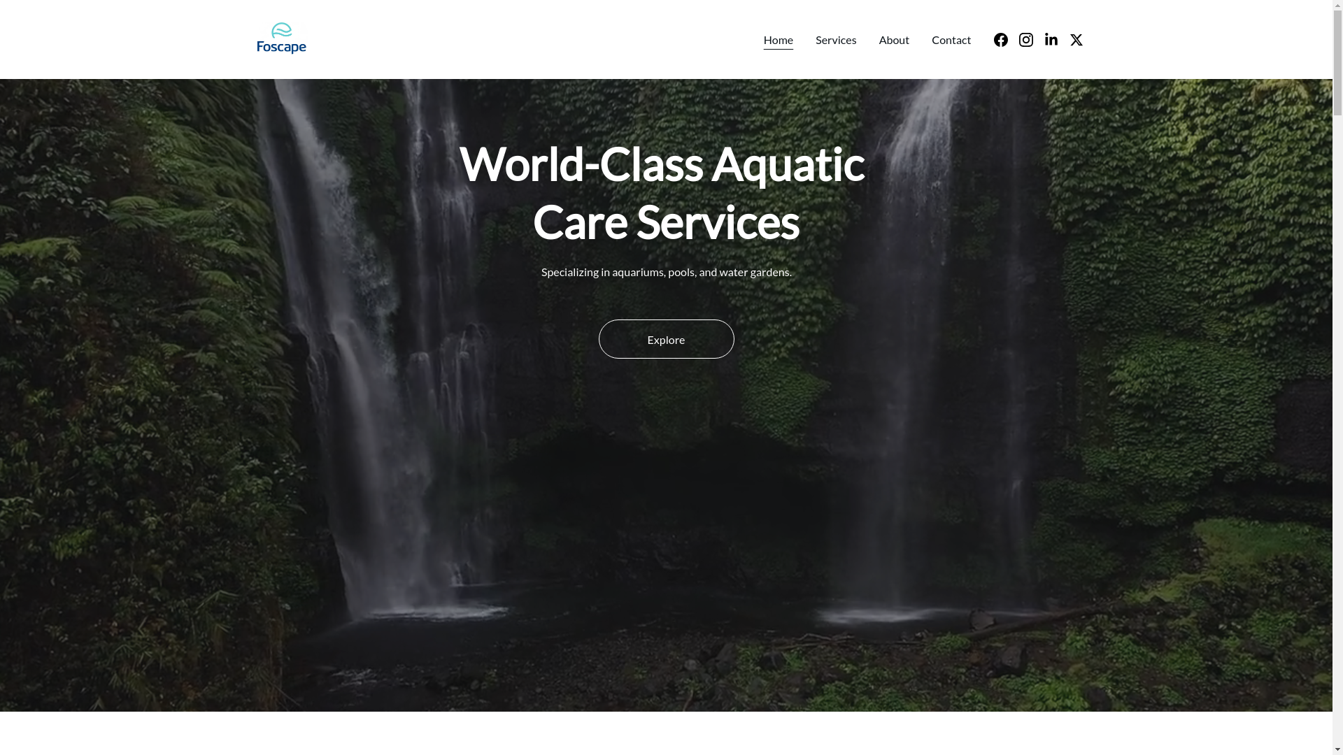 website screenshot of https://thefoscape.com/