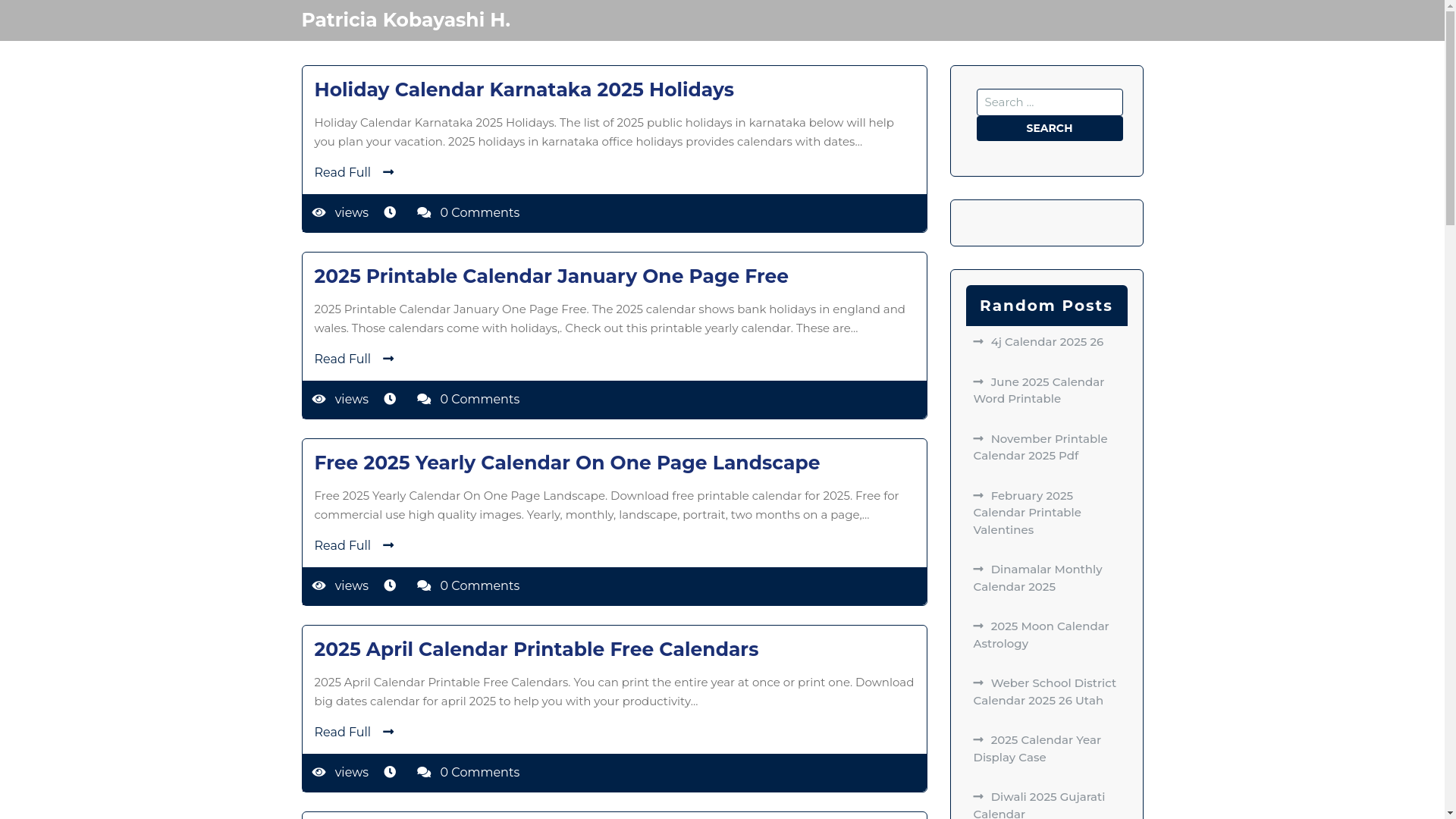 website screenshot of https://patriciakobayashih.pages.dev/