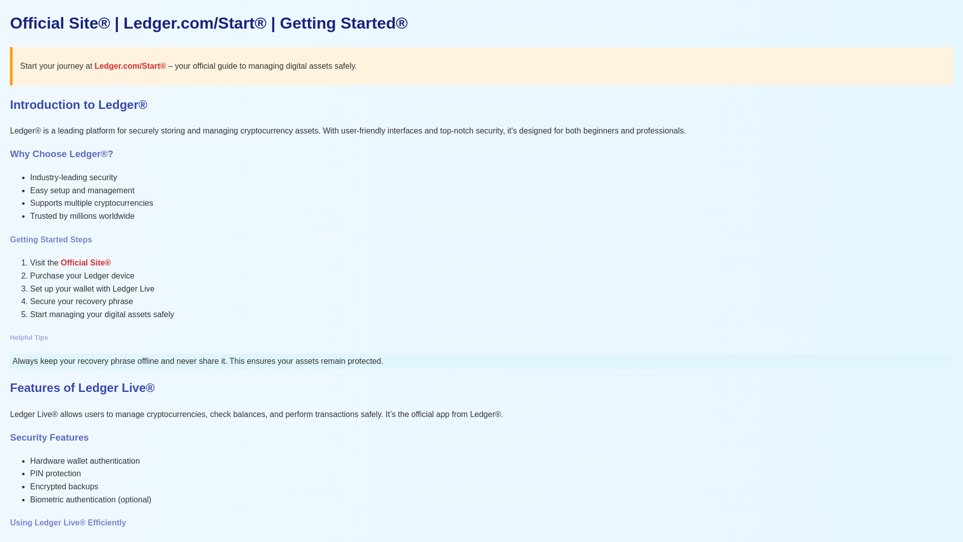 website screenshot of https://ledgerr-eo-start.pages.dev