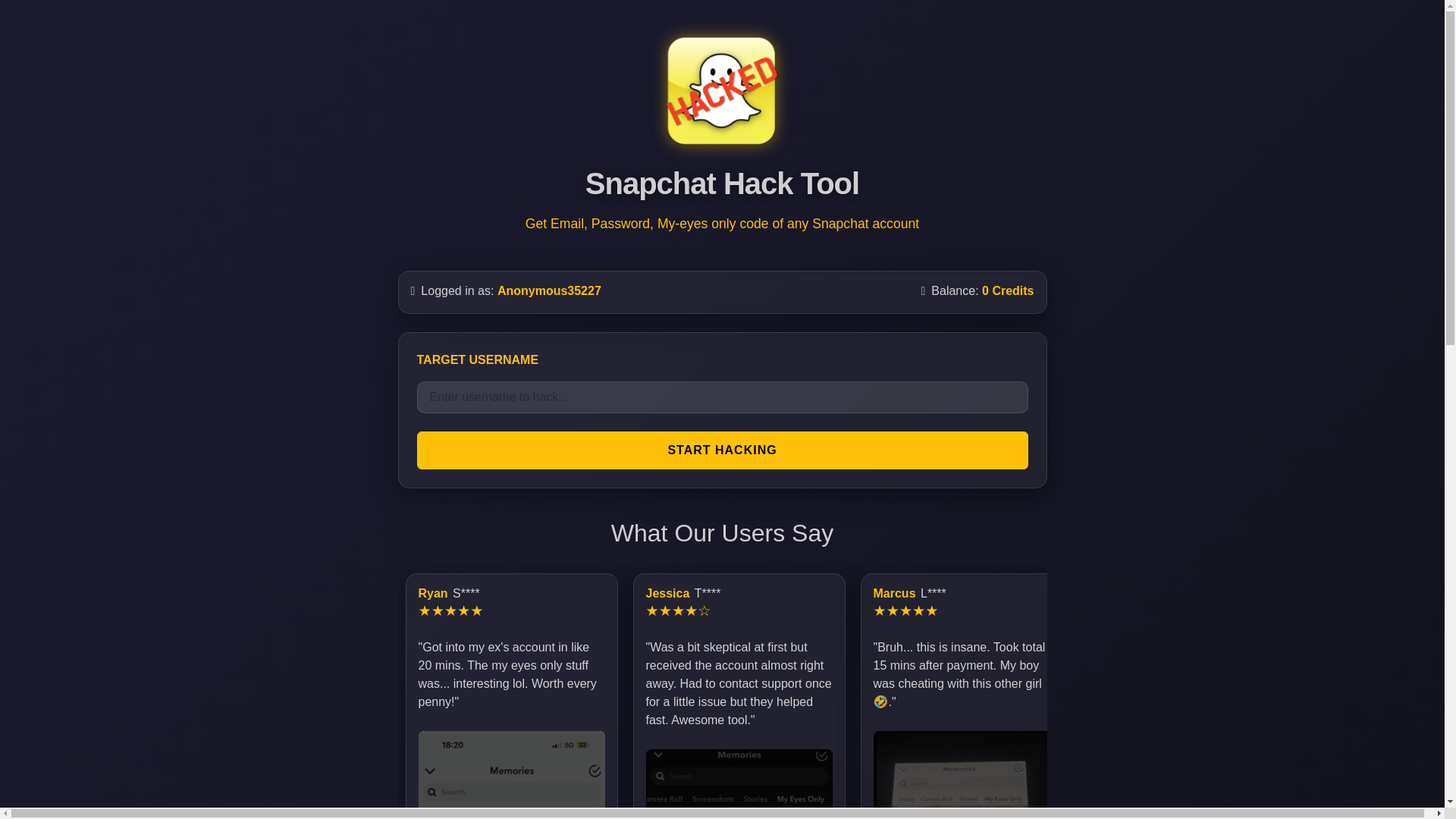 website screenshot of https://snapchatsleaked.pages.dev/