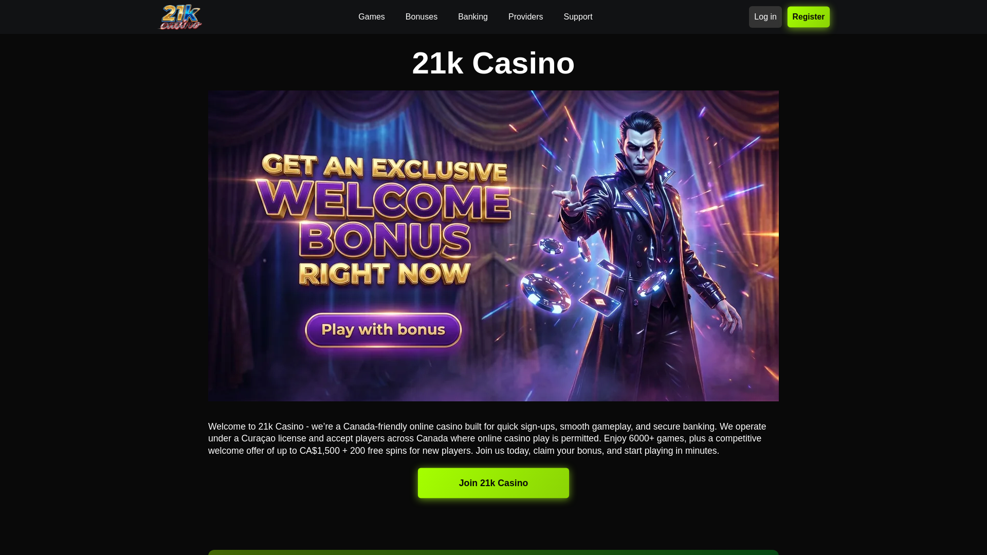 website screenshot of https://21k-casino-ca-44650.pages.dev/
