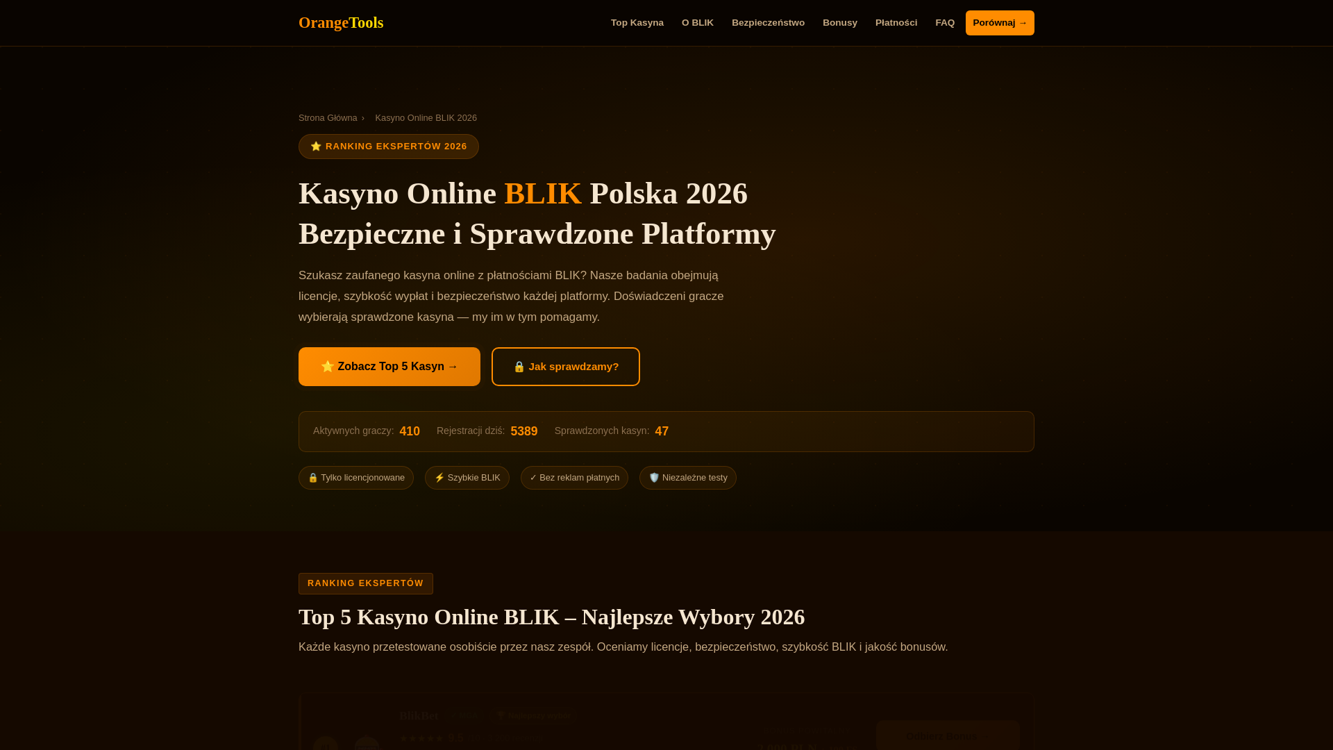 website screenshot of https://kasyno-blik-orangetools.pages.dev/