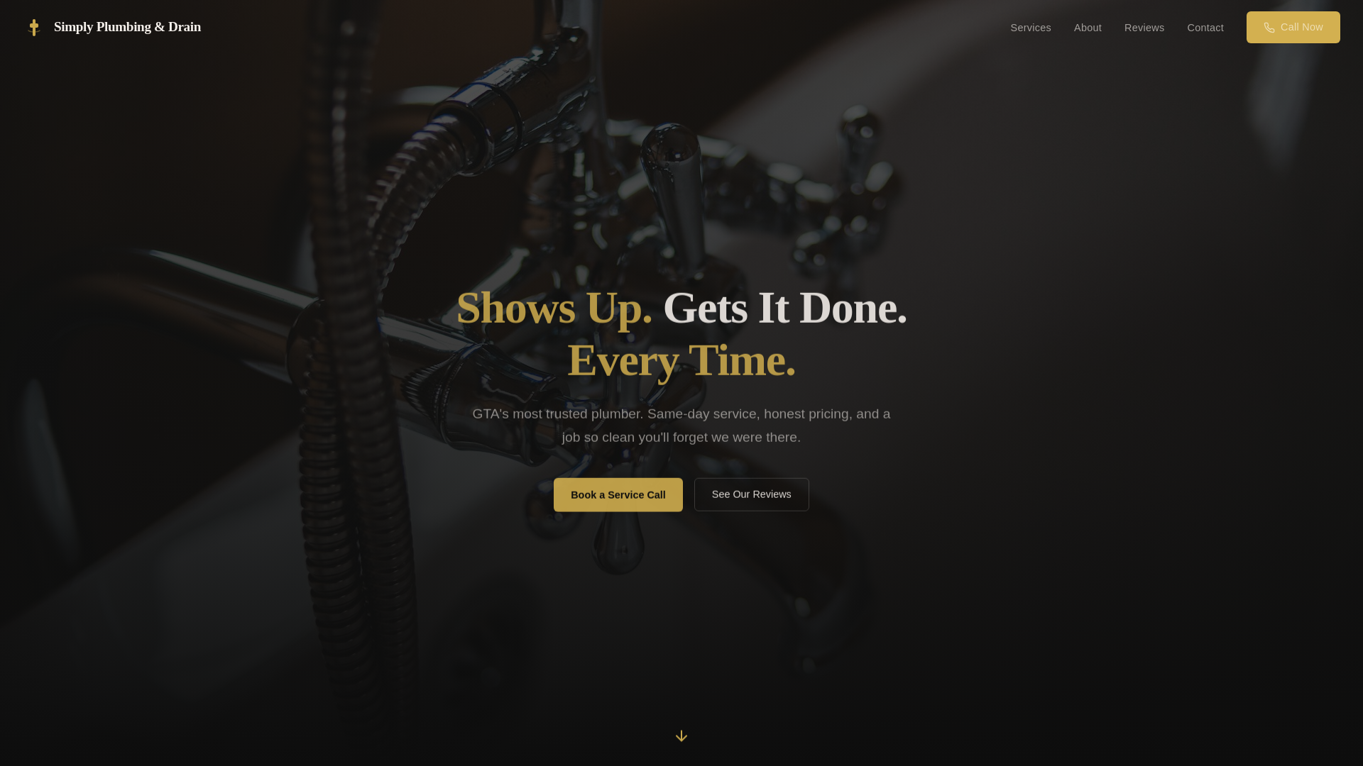 website screenshot of https://simplyplumbing.pages.dev/