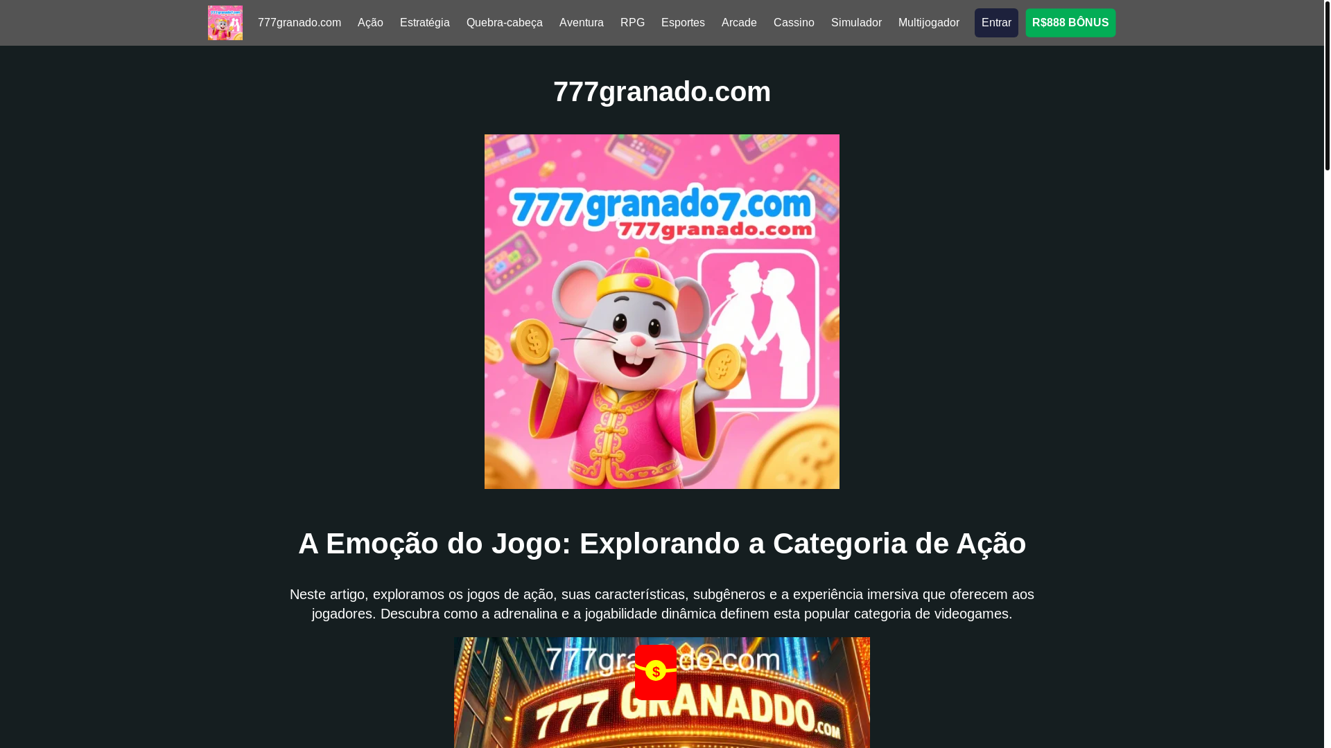 website screenshot of https://777granado7.com/