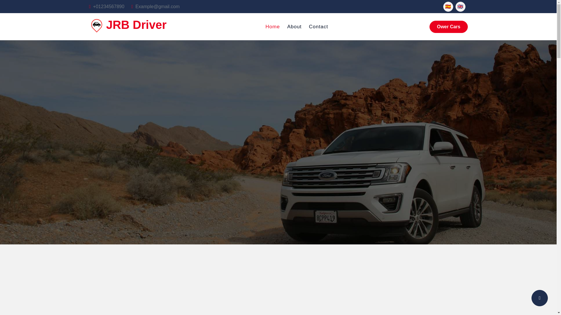 website screenshot of https://jrbdriver.pages.dev/