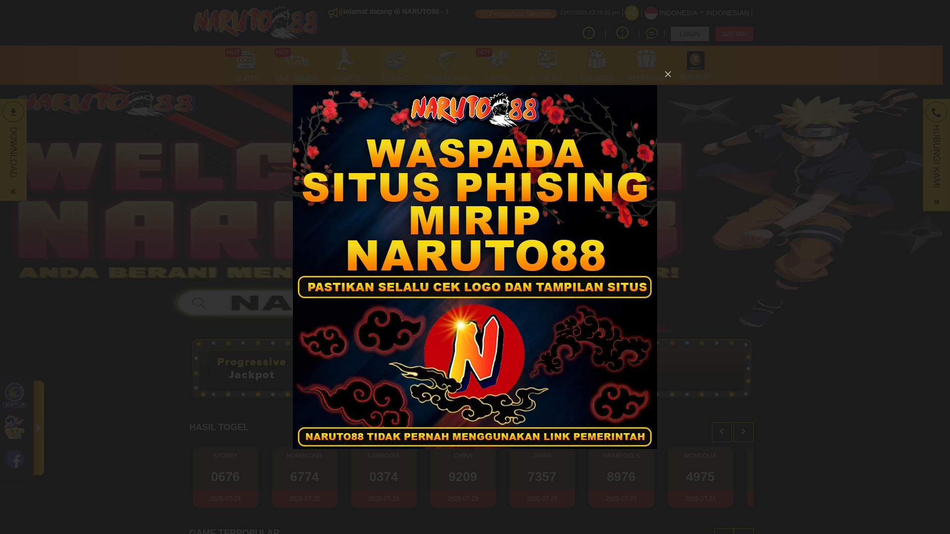 website screenshot of https://nr88xcv.xyz/
