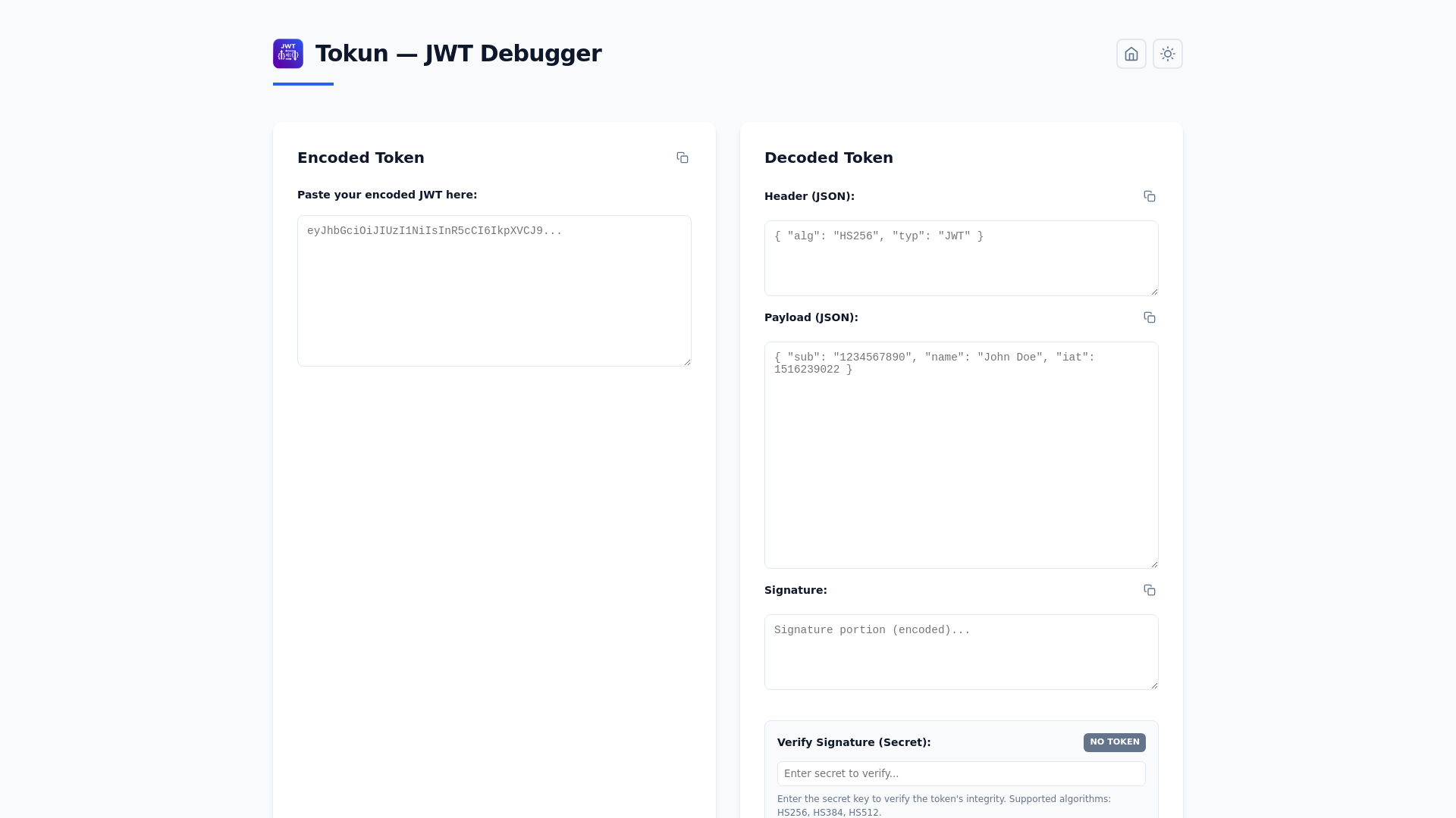 website screenshot of https://tokun.yogu.one