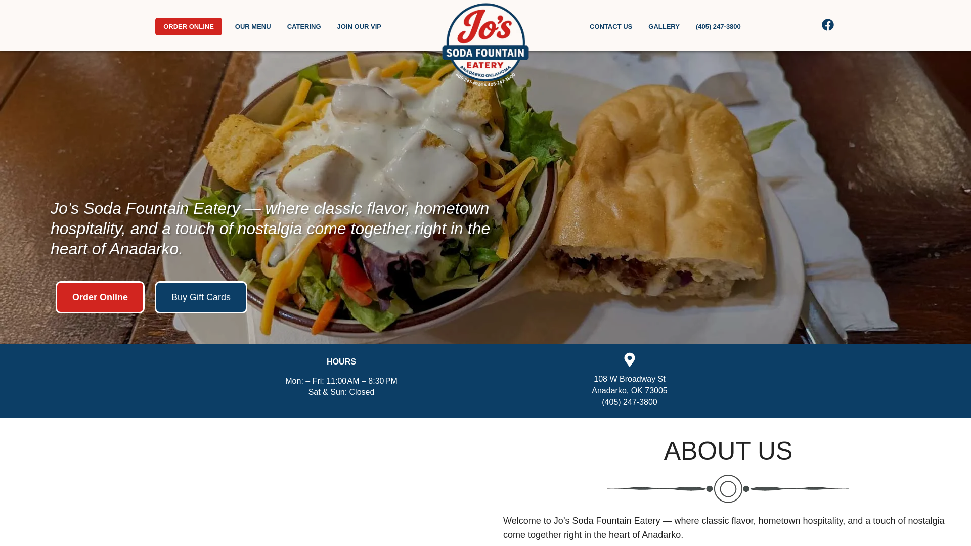 website screenshot of https://joseatery.com