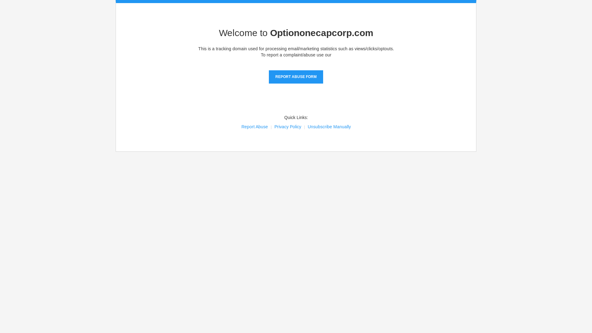website screenshot of https://optiononecapcorp.com/