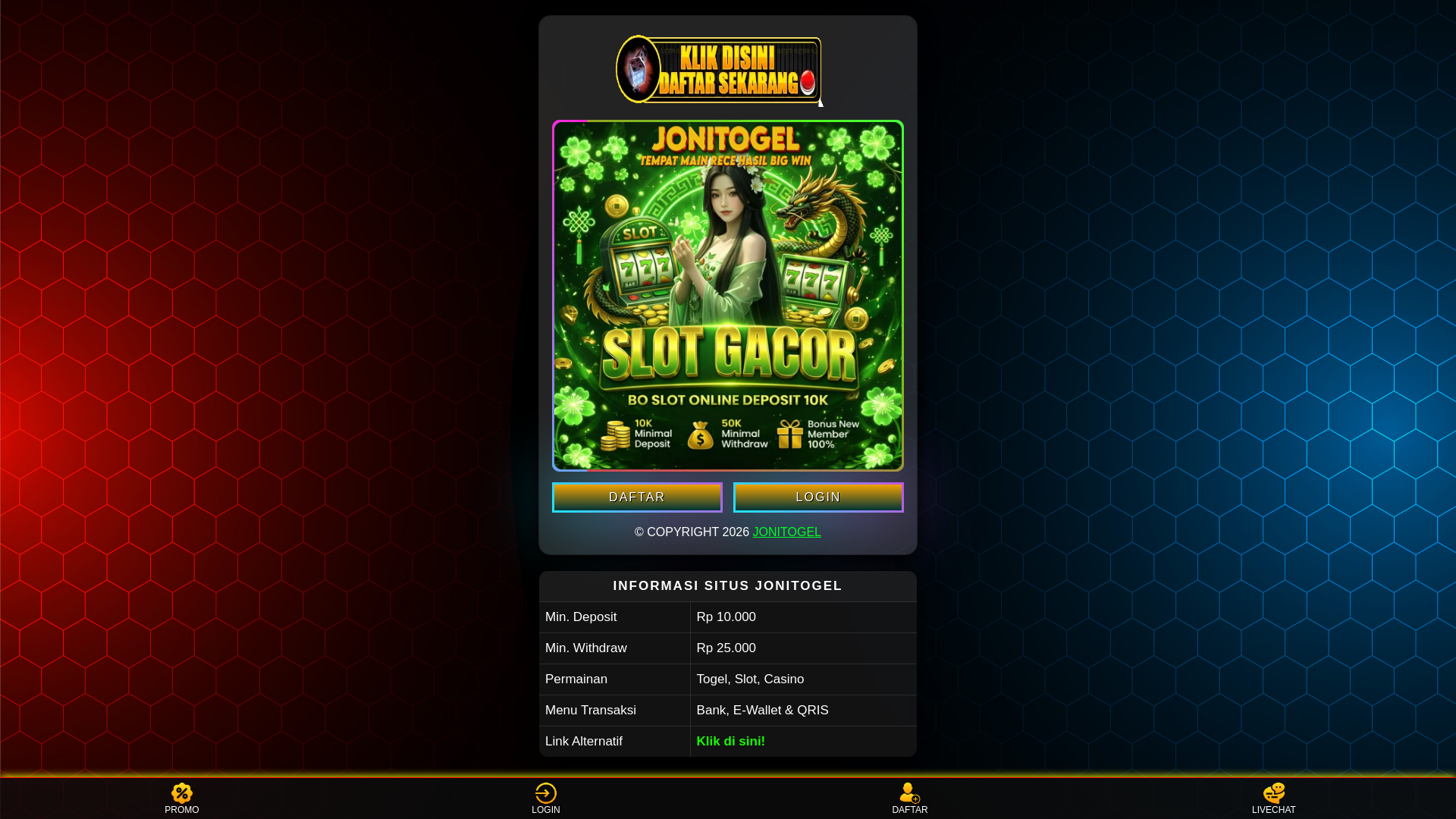 website screenshot of https://jtttgacorcom.pages.dev/