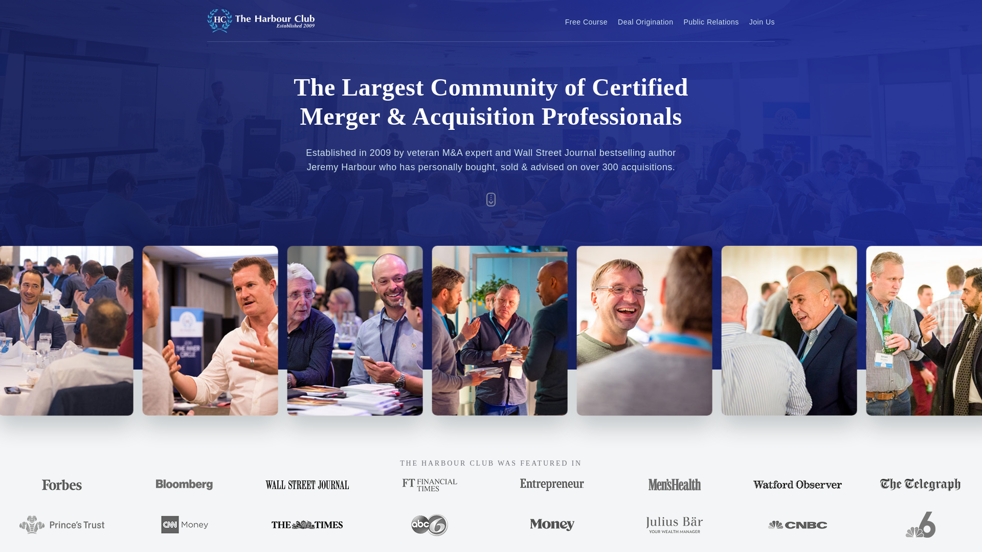 website screenshot of https://joinharbour-com.pages.dev/