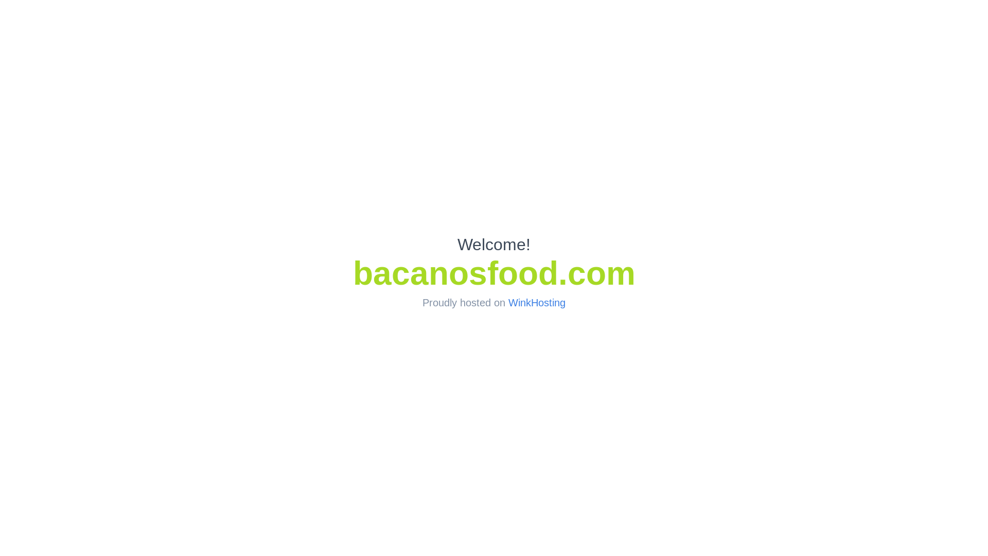 website screenshot of https://bacanosfood.com/