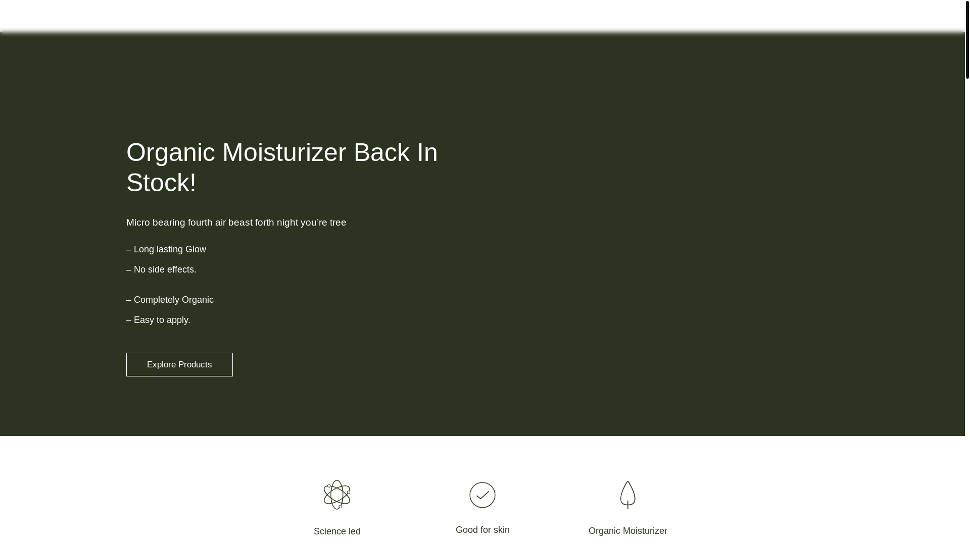 website screenshot of https://opalpersonalcare.com/