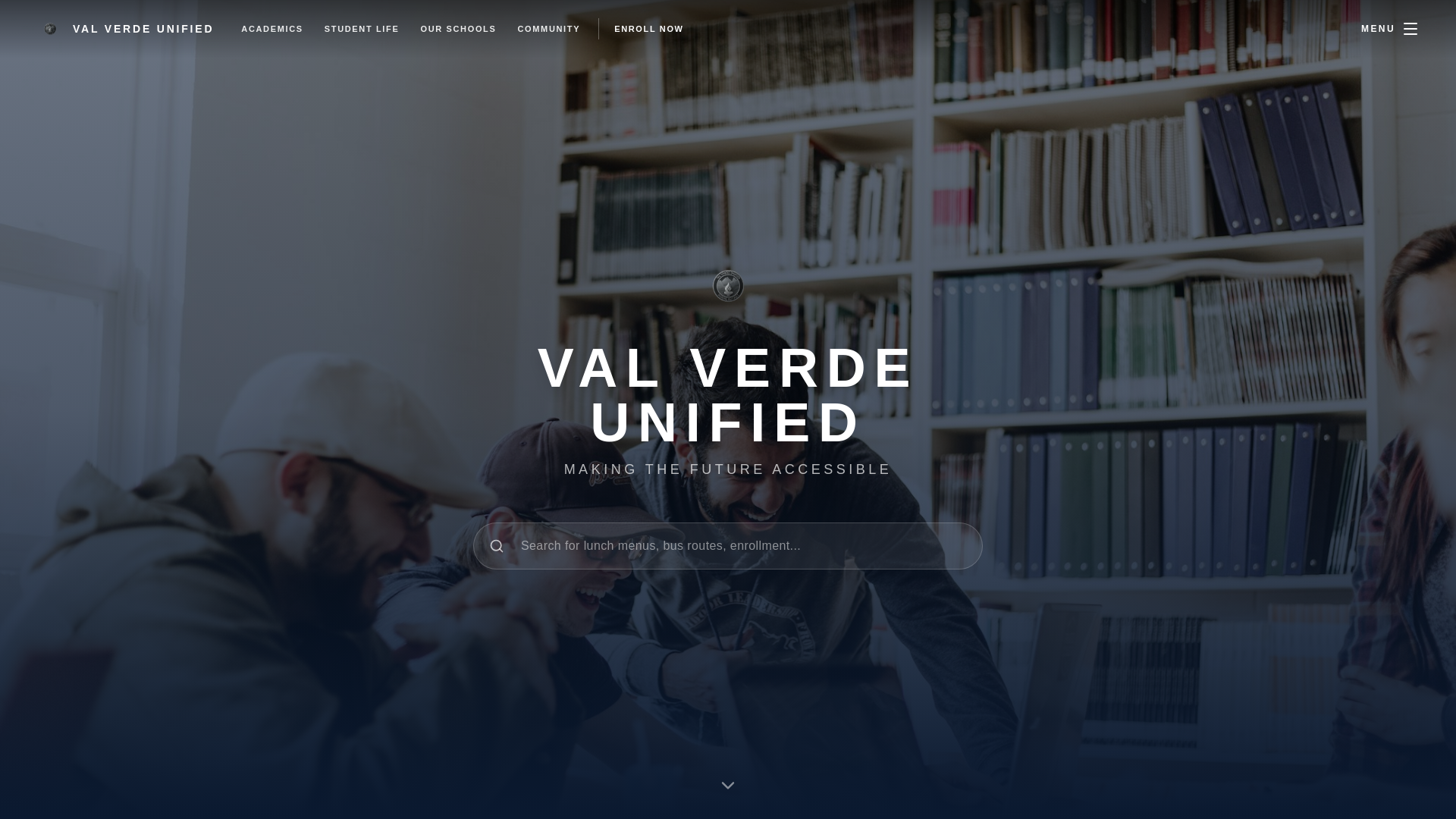 website screenshot of https://vvusdwebsite.pages.dev/