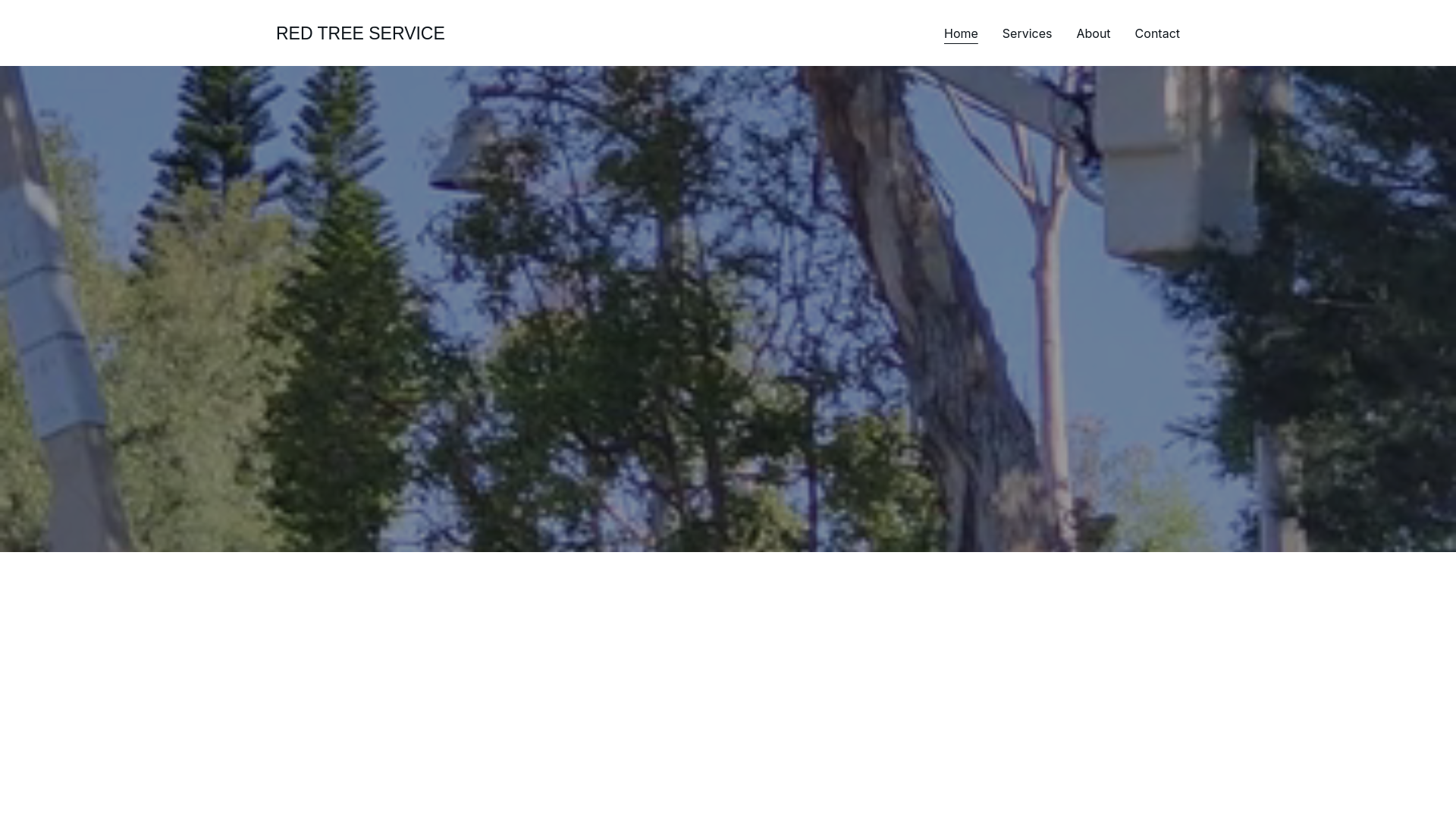 website screenshot of https://redtreeservice.us