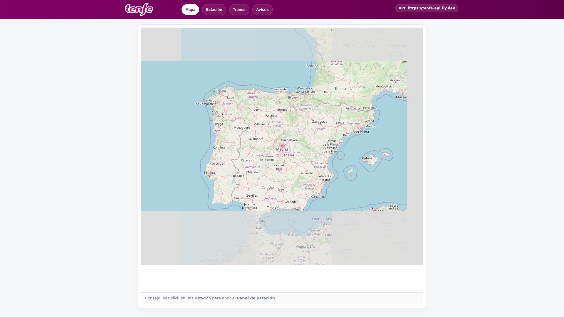 website screenshot of https://renfe-frontend.pages.dev/