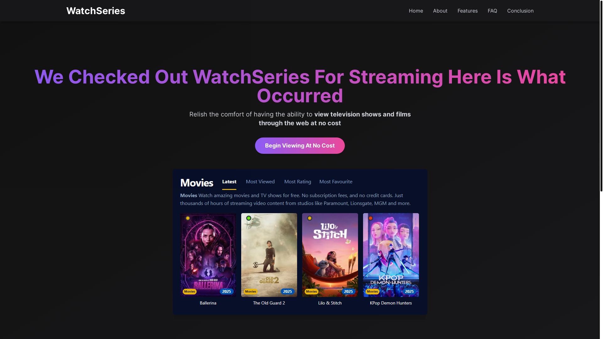 website screenshot of https://watchseries-k4mq.pages.dev/