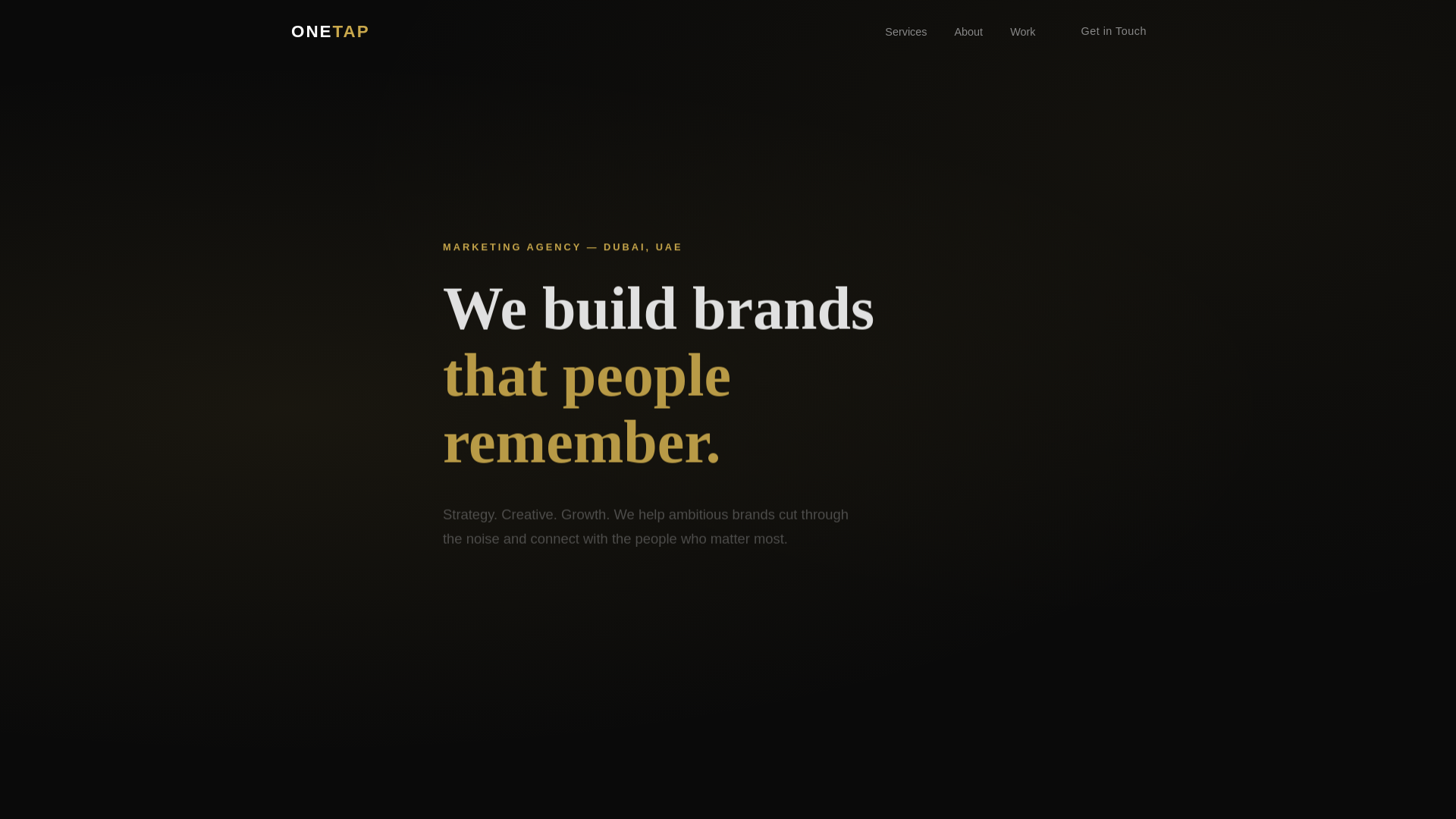 website screenshot of https://onetaplifestyle.pages.dev/