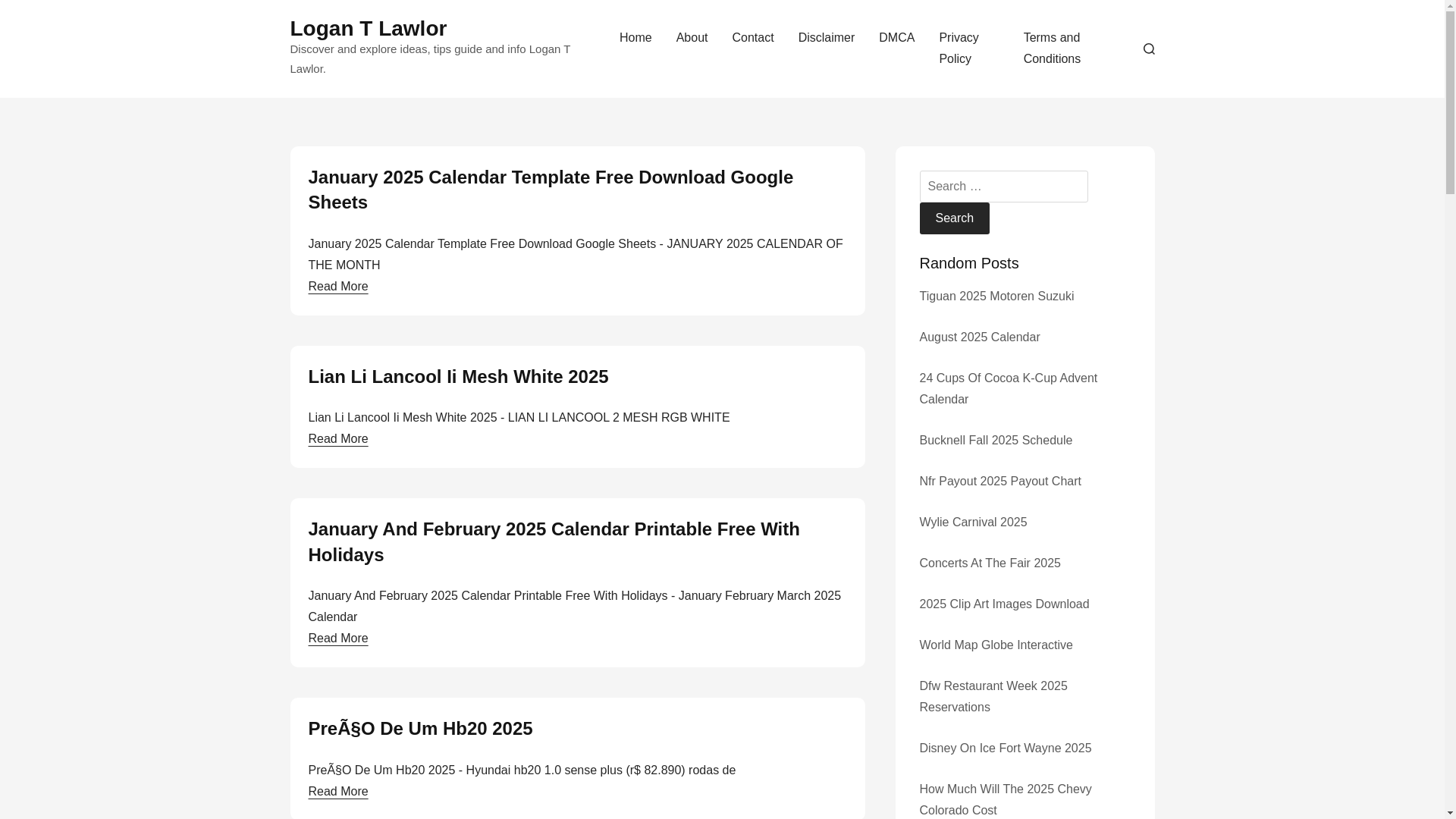 website screenshot of https://logantlawlor.pages.dev/
