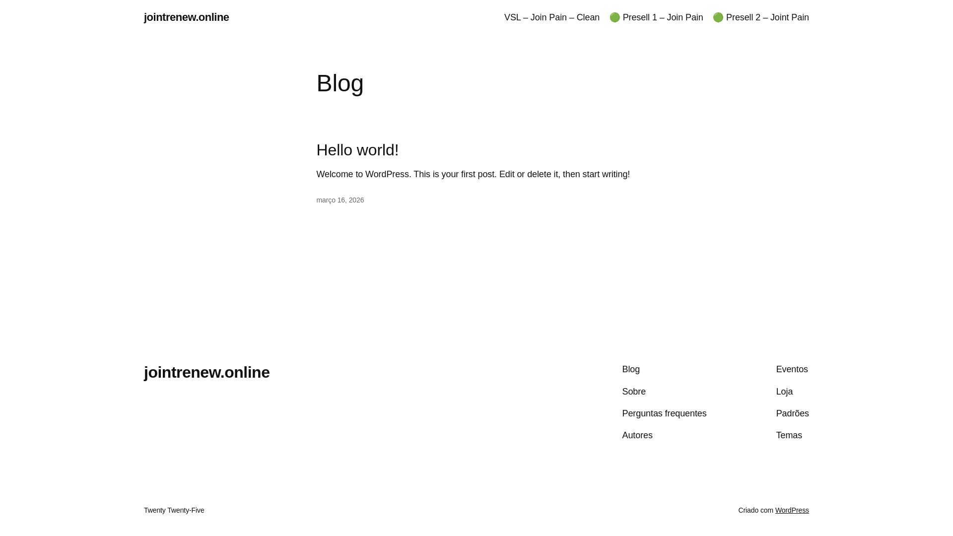 website screenshot of https://jointrenew.online/