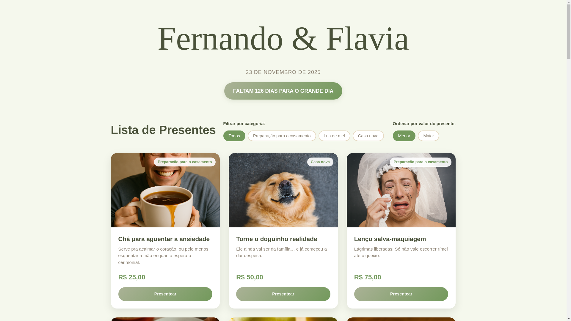 website screenshot of https://casamento-fernando-e-flavia-2025.com/
