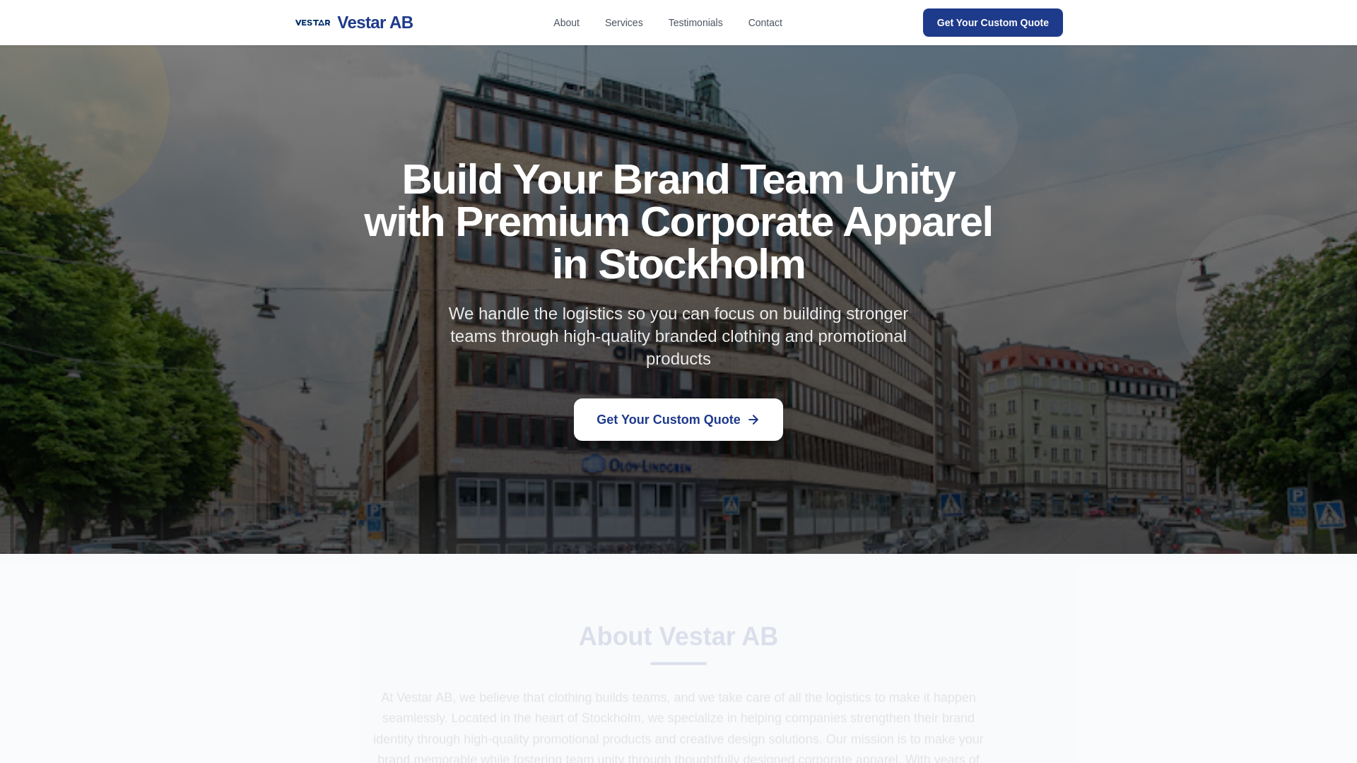 website screenshot of https://site-vestar-ab-847fe5.pages.dev/