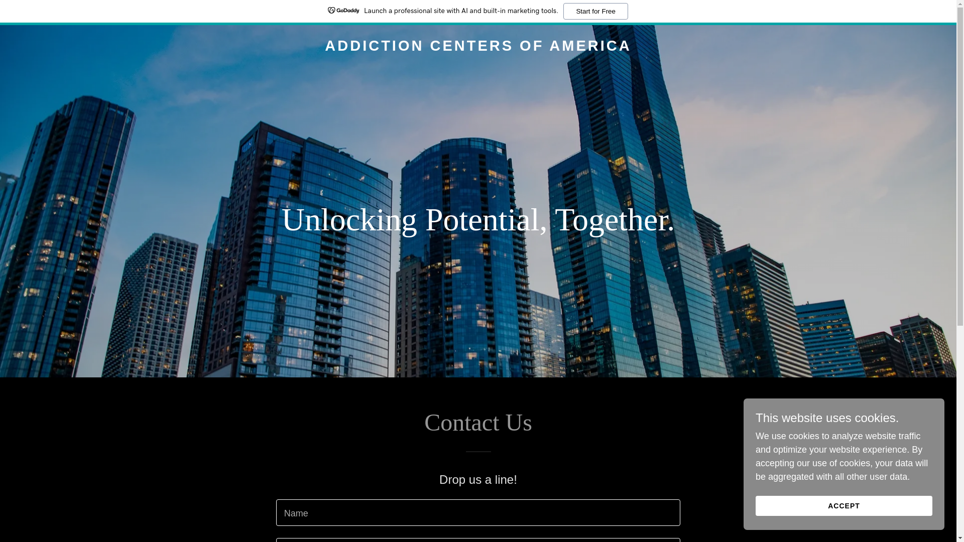 website screenshot of https://acafranchise.com/