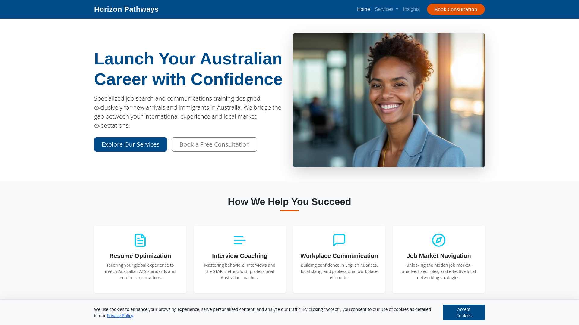 website screenshot of https://flubdubworks.digital