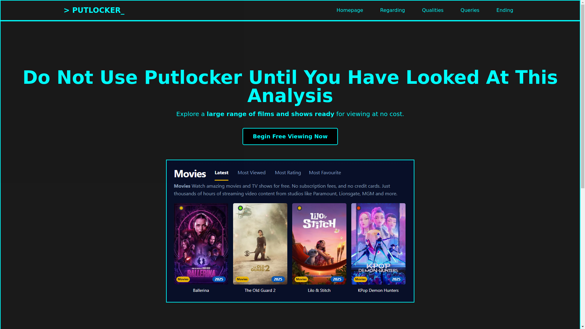 website screenshot of https://putlocker-mpqf.pages.dev/