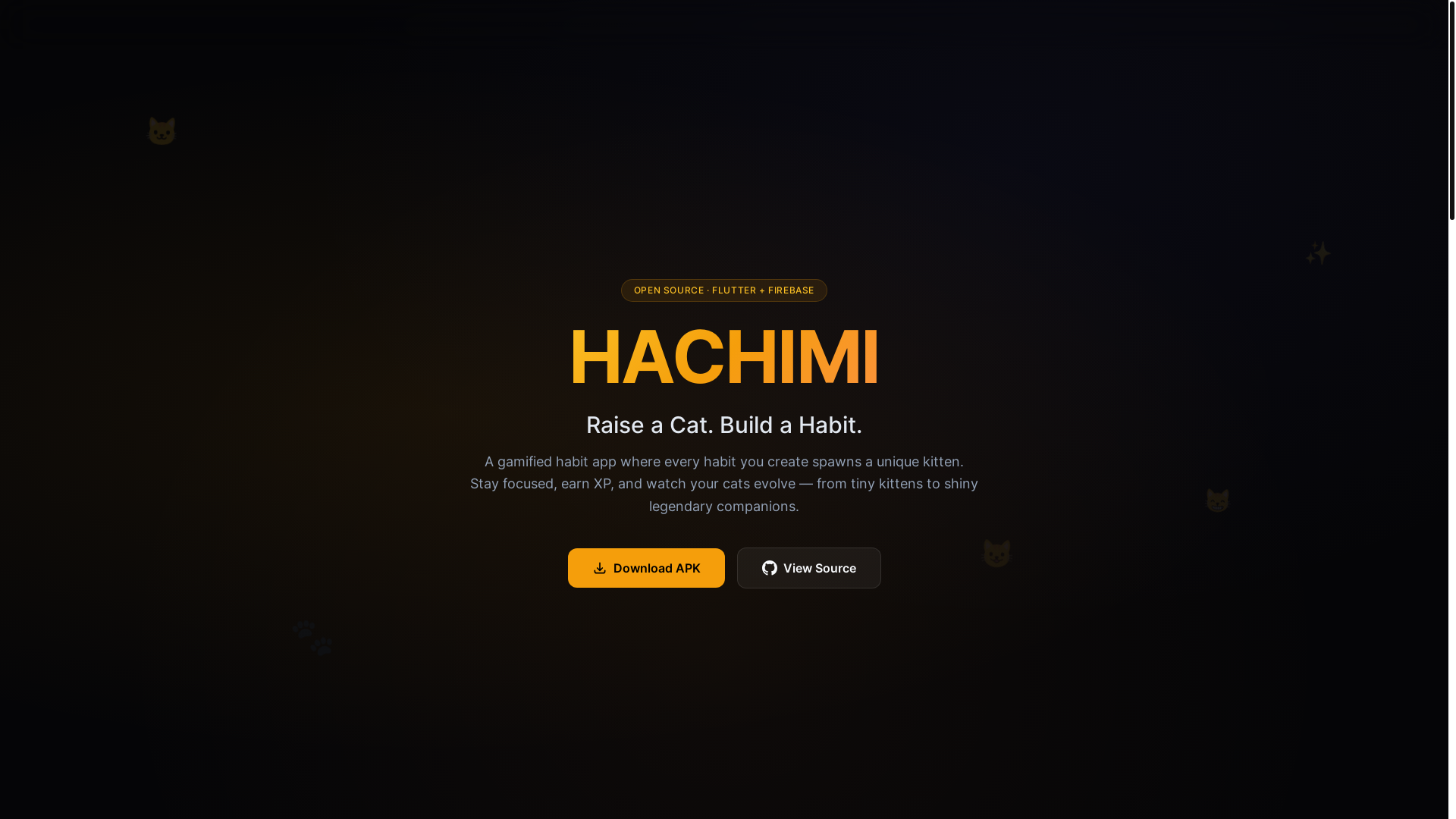 website screenshot of https://hachimi-ai.pages.dev/
