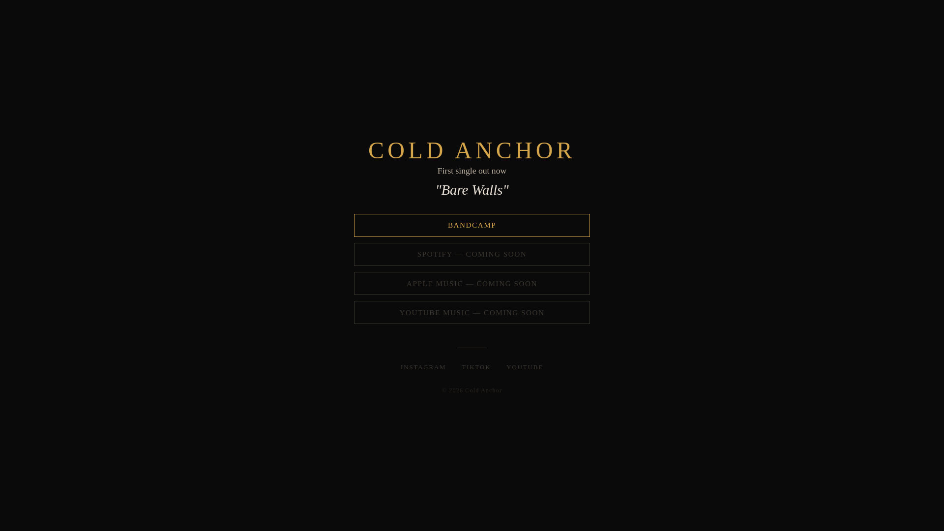 website screenshot of https://coldanchor.pages.dev/
