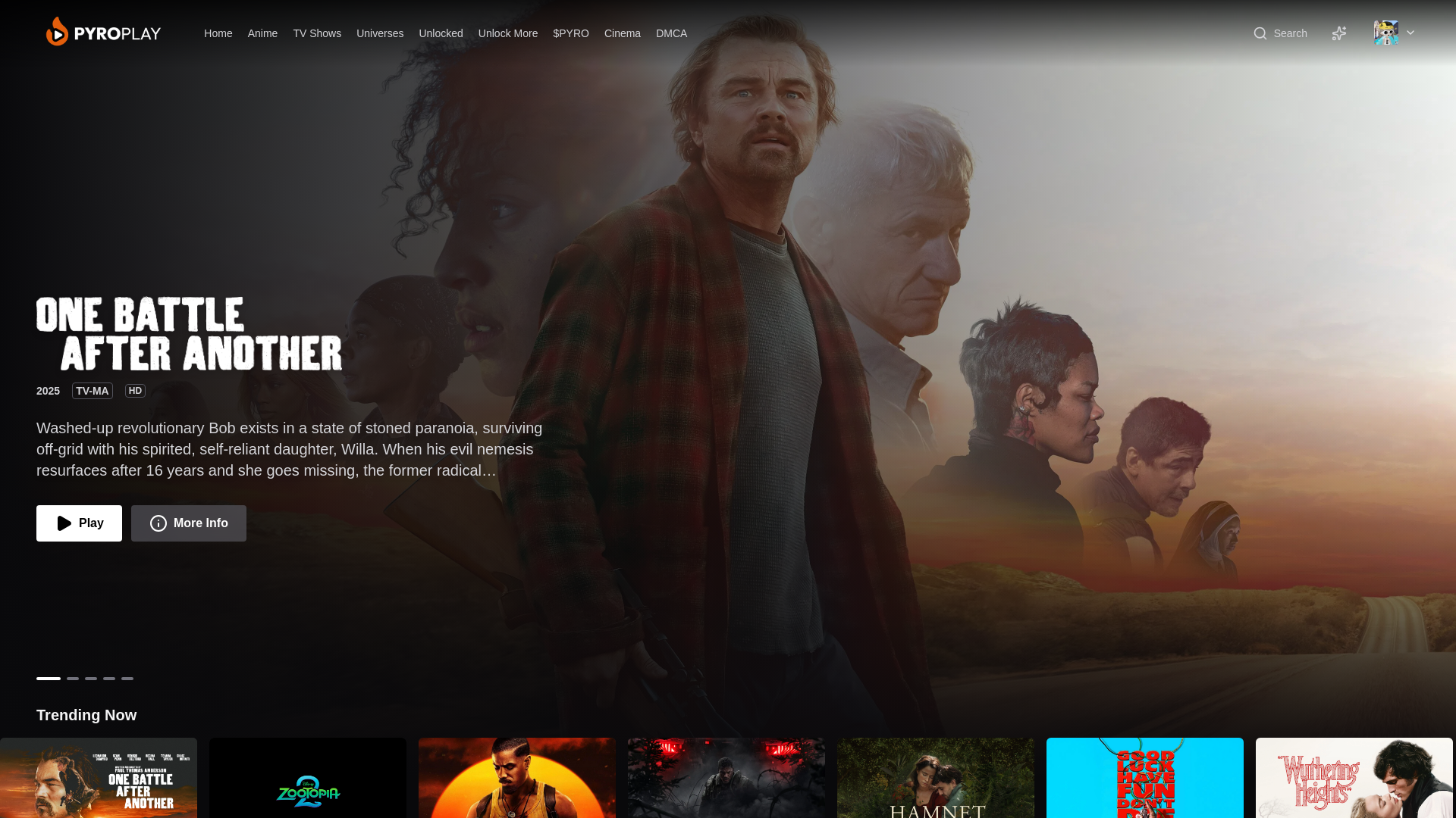 website screenshot of https://pyroplay.lol/