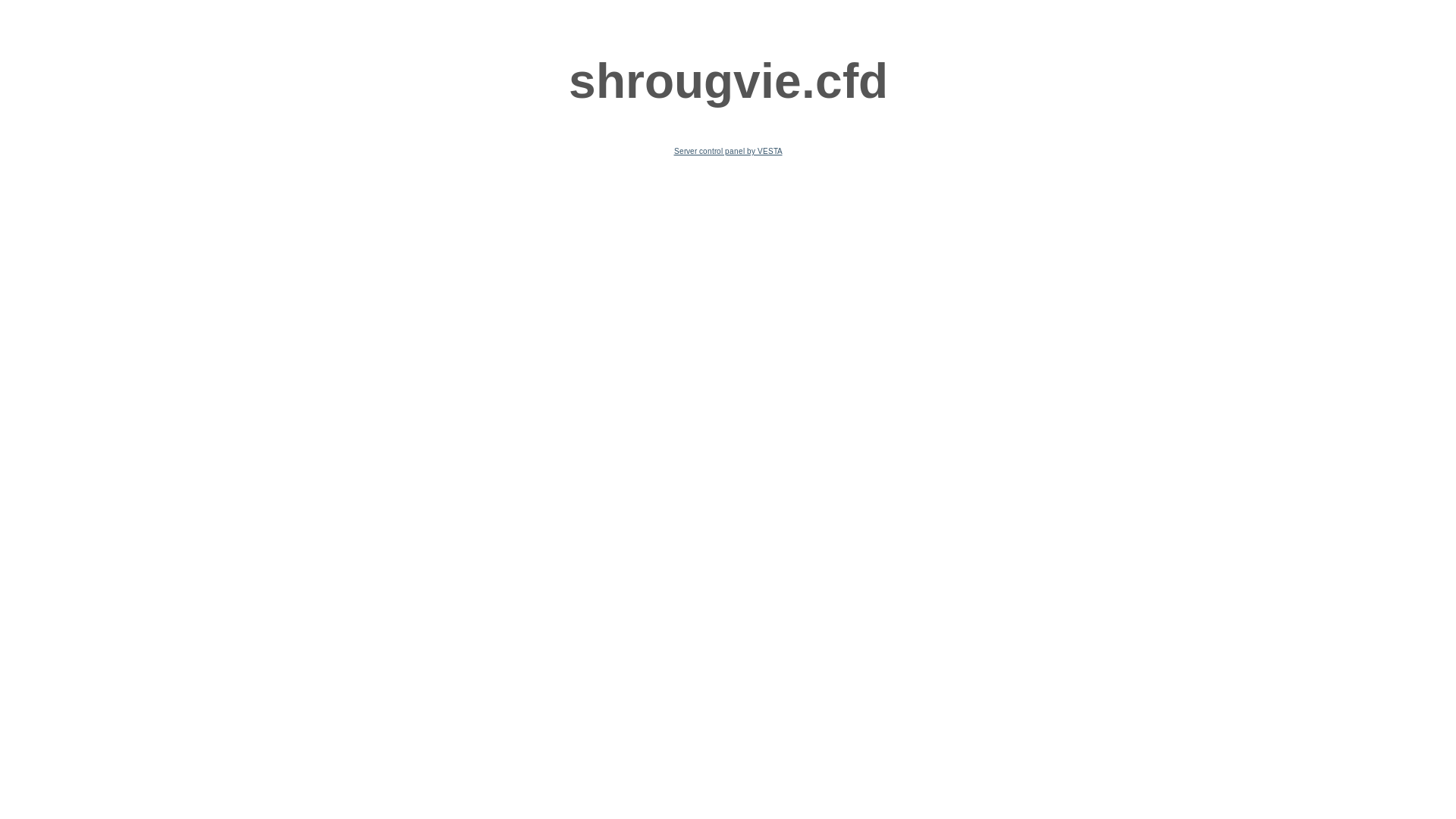 website screenshot of https://shrougvie.cfd/