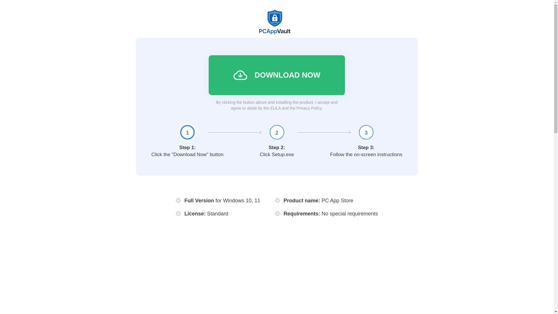 website screenshot of https://pcappvault.com/