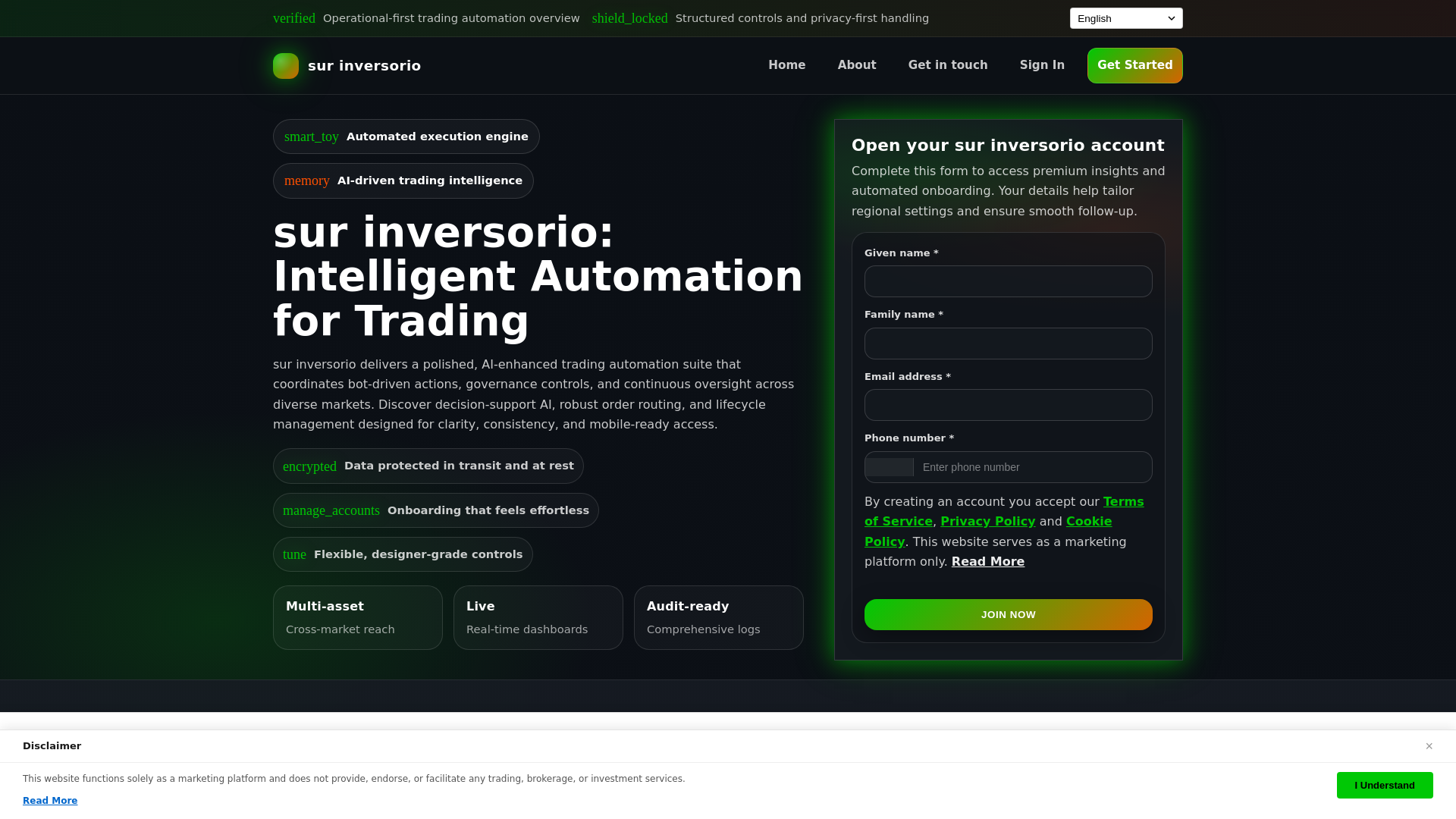 website screenshot of https://surinversorio-click.pages.dev/