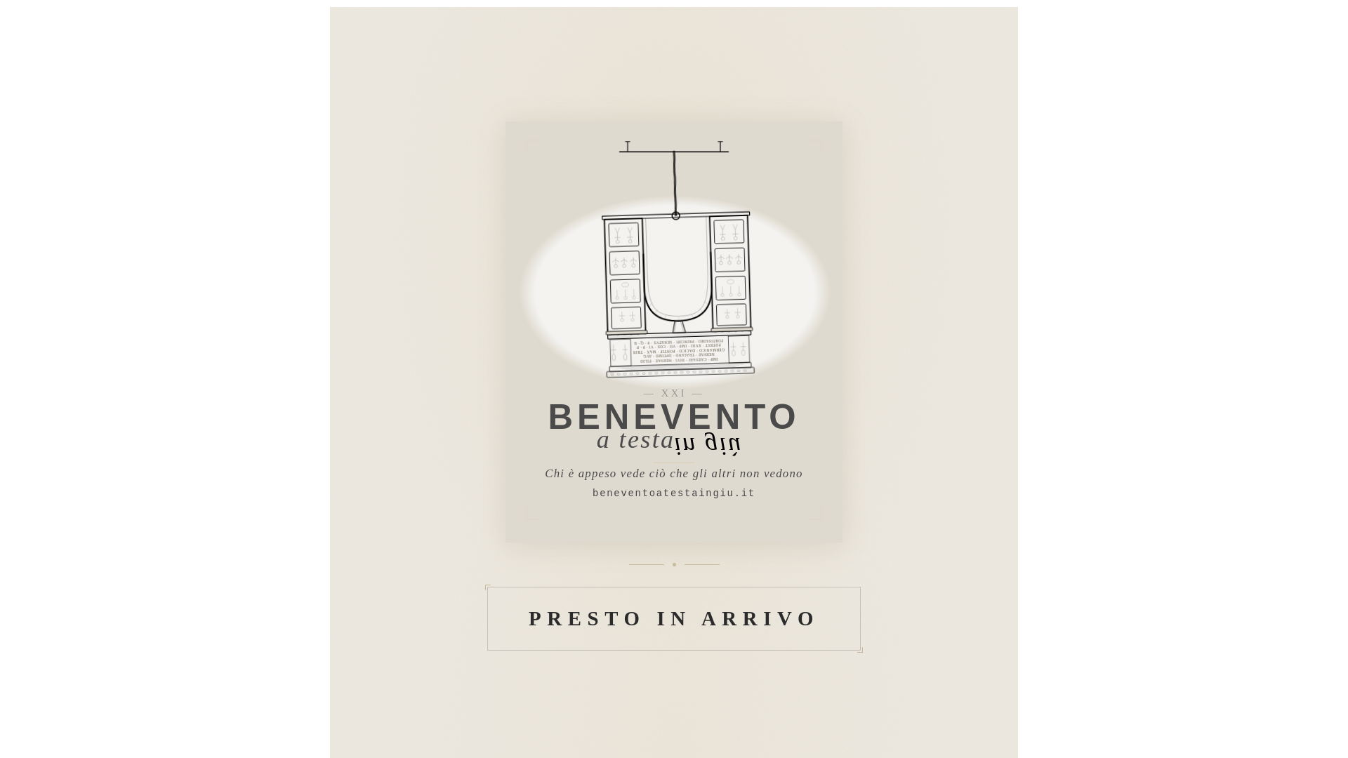 website screenshot of https://beneventoatestaingiu.it