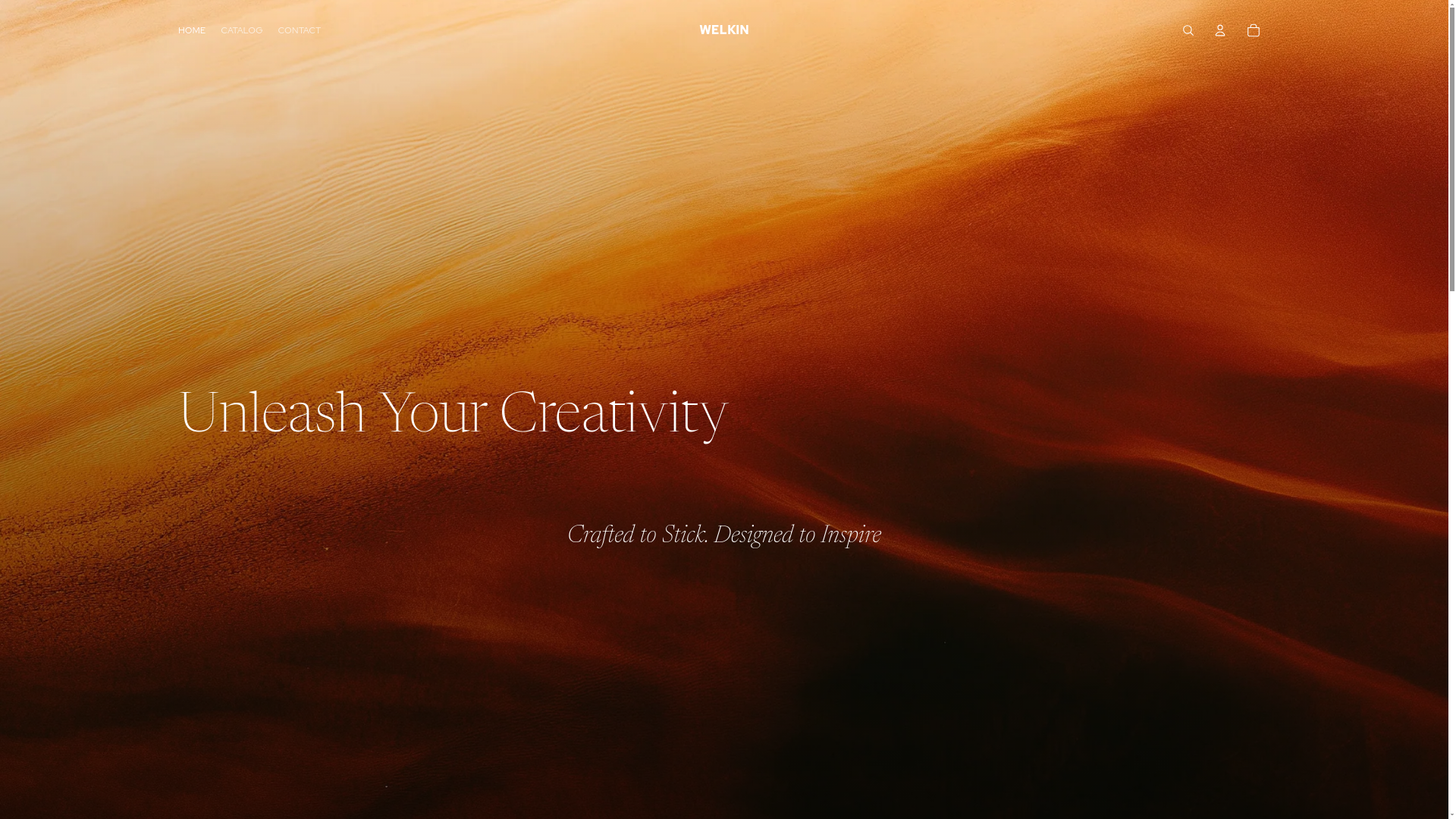 website screenshot of https://welkin.company/