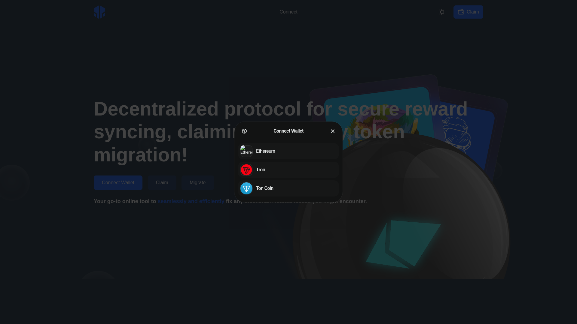 website screenshot of https://connectnodefix.pages.dev