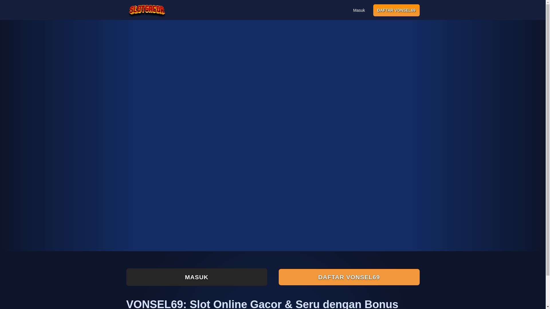 website screenshot of https://vonsel69.com/