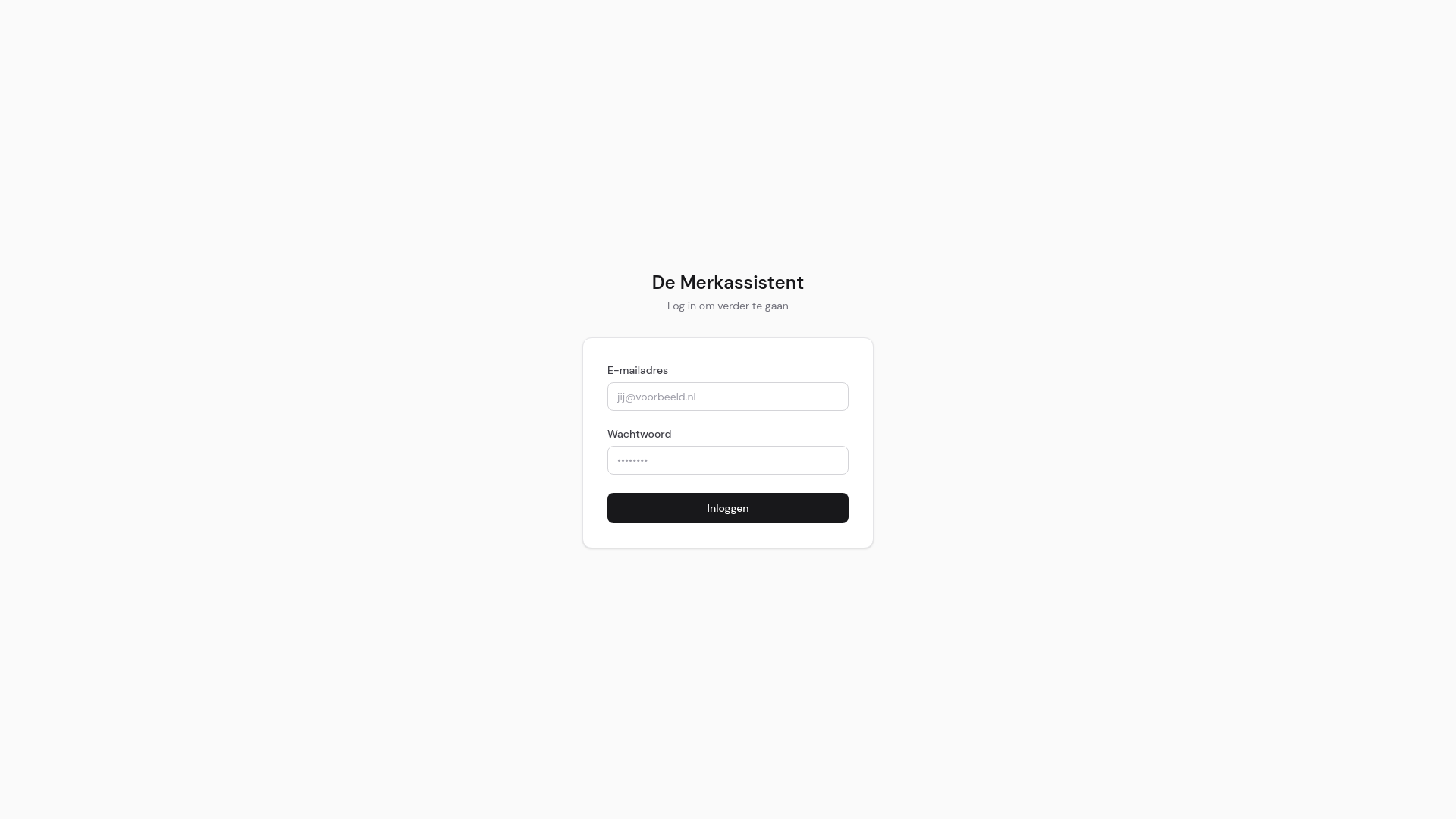 website screenshot of https://merkassistent-app-krfpq.sevalla.app