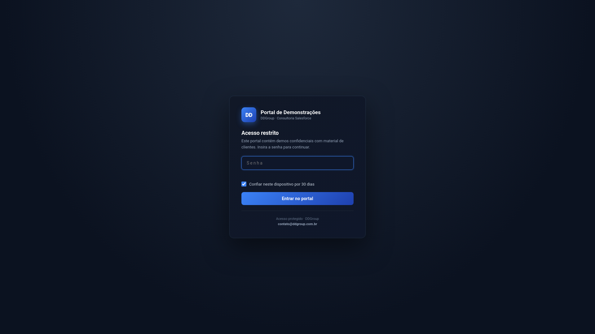 website screenshot of https://portaldemosalesforce.pages.dev/