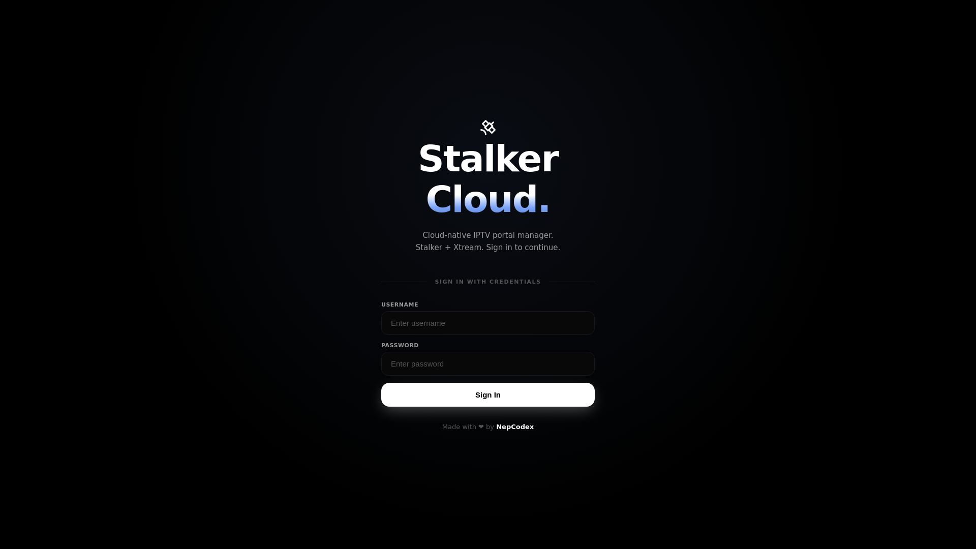 website screenshot of https://stalker-cloud.pages.dev/