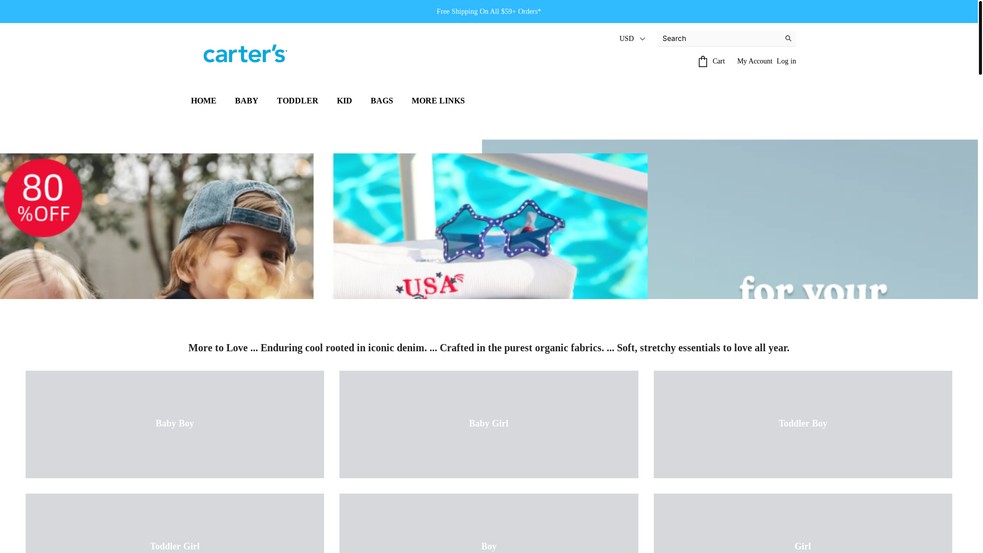 website screenshot of https://cartershotstop.com/