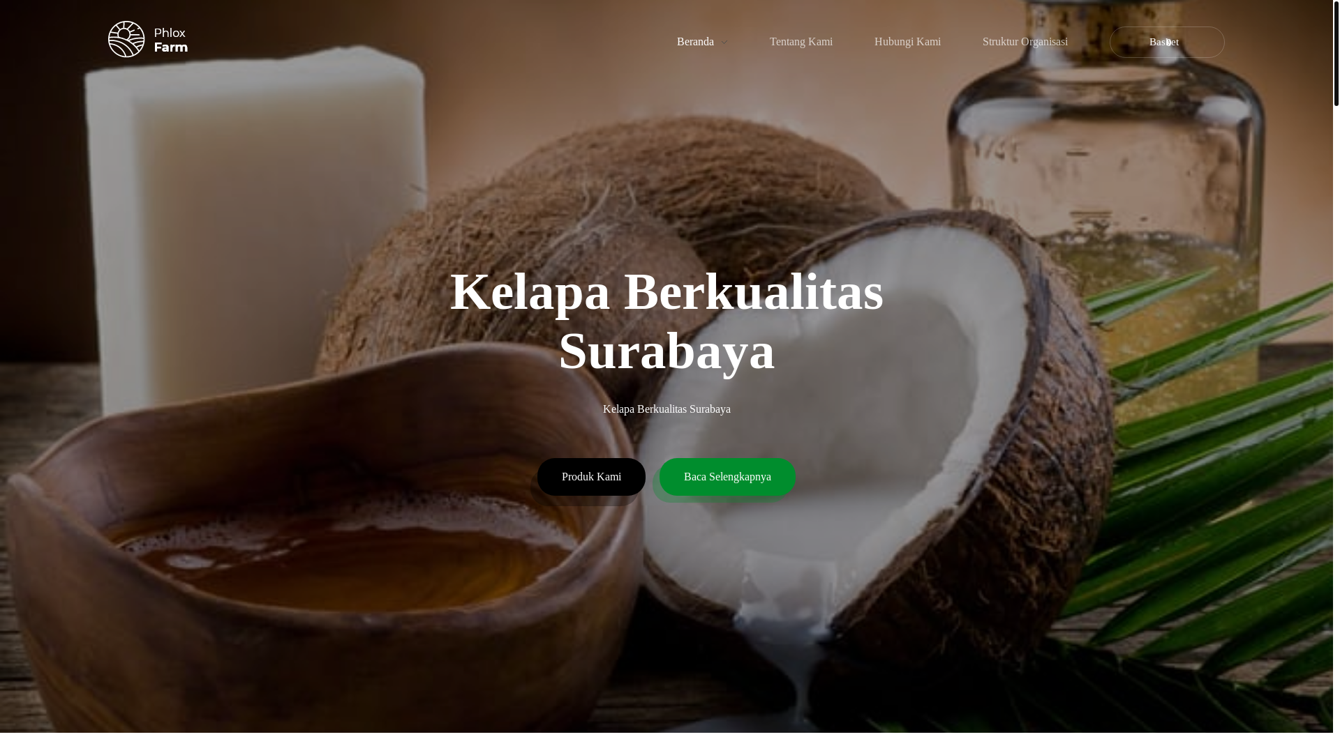 website screenshot of https://ptcoconutsevenindonesia.site/