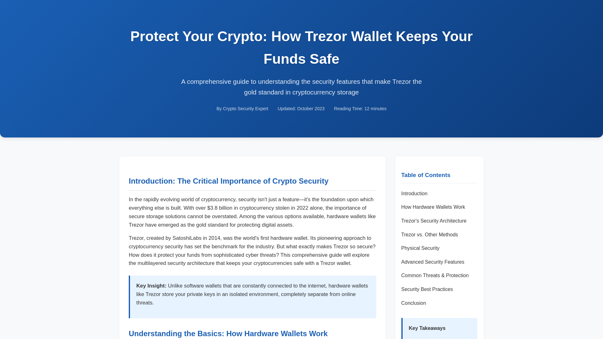 website screenshot of https://explore-trzrwallet-features.pages.dev