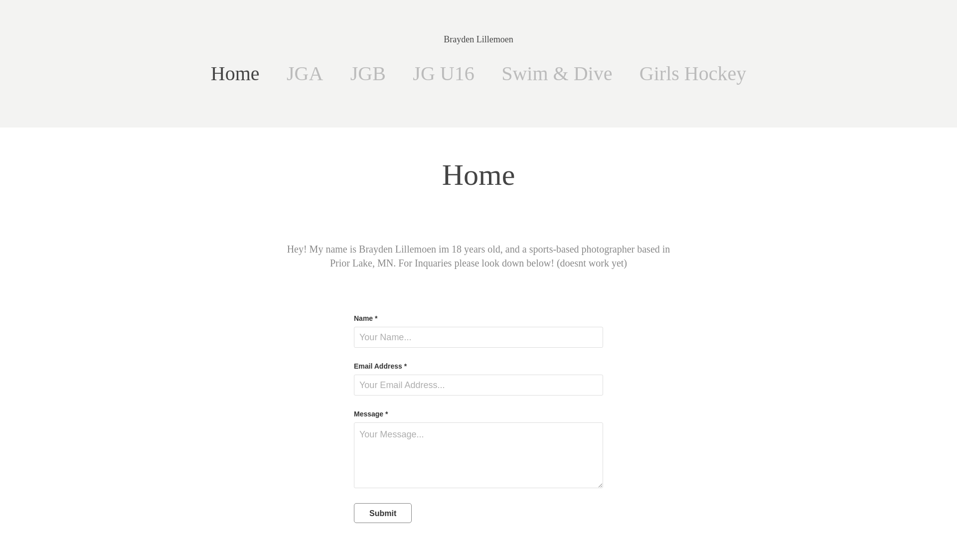 website screenshot of https://bmoneyproductions.com/