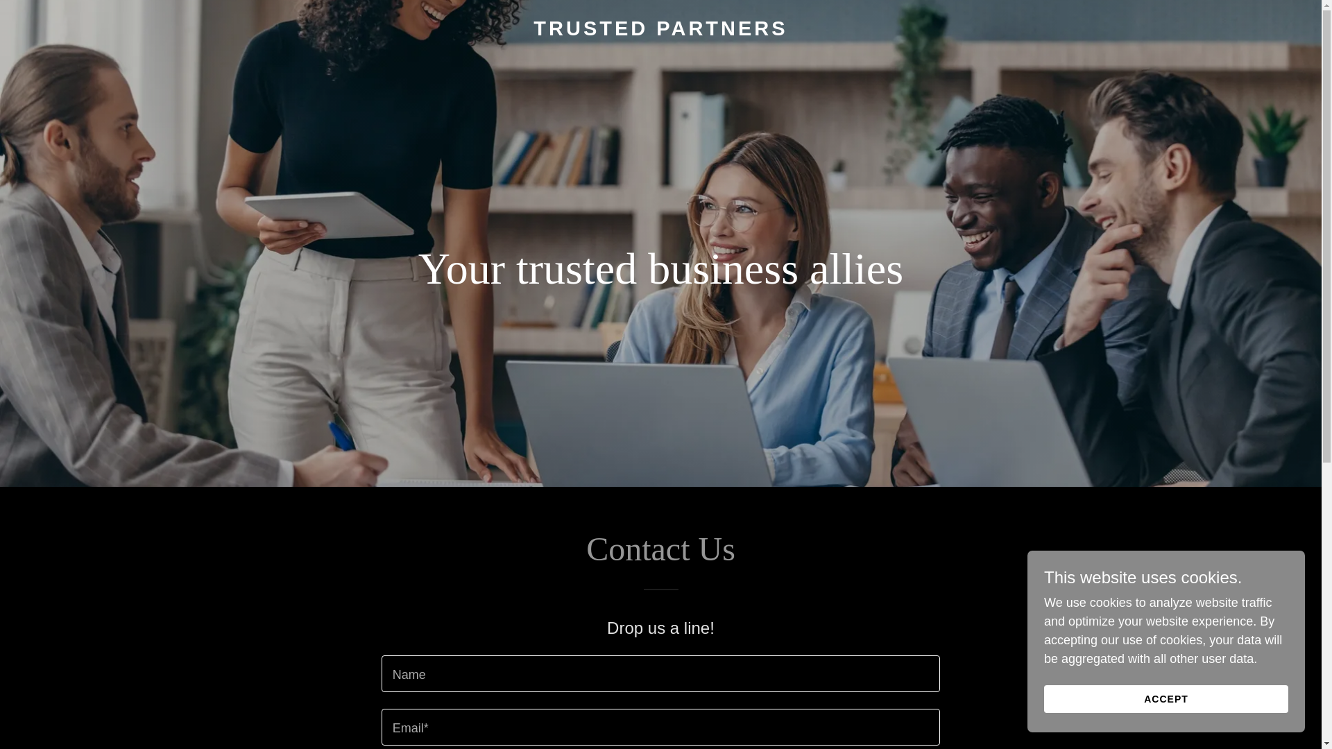 website screenshot of https://trustedpartners.ca/