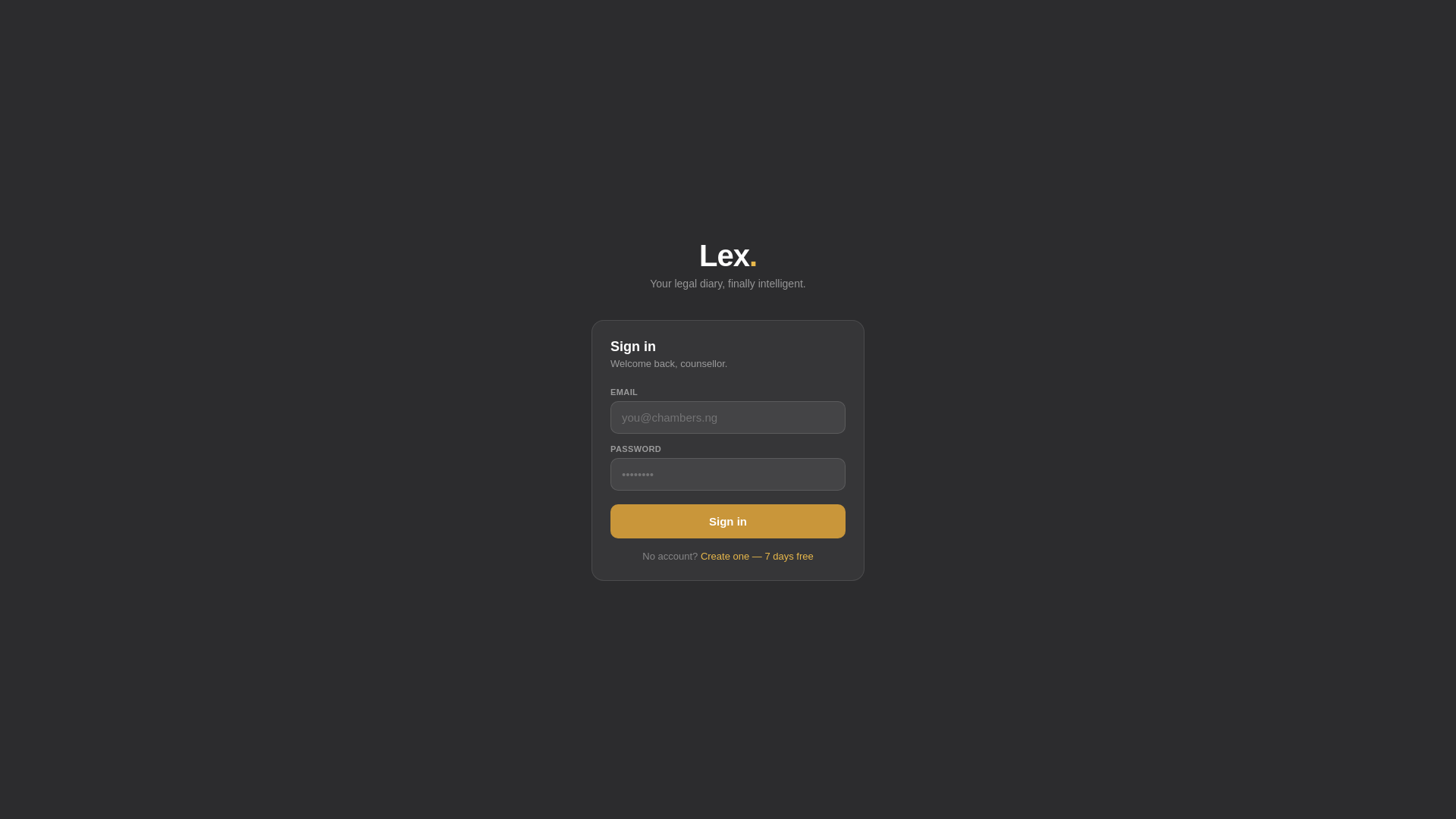 website screenshot of https://lexapp.pages.dev/